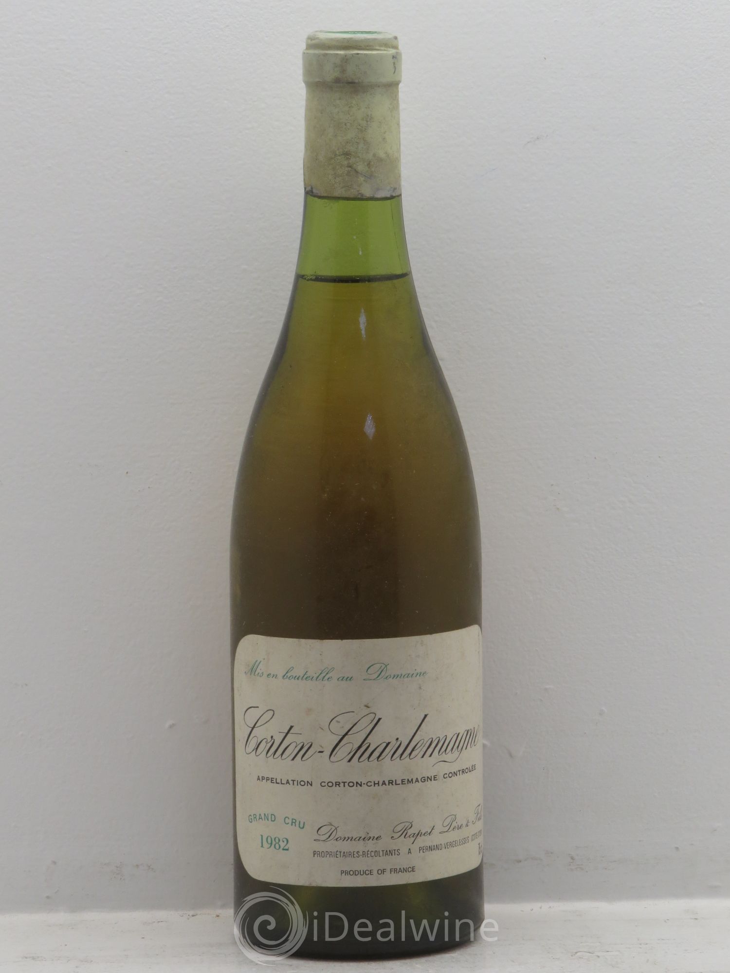 Corton-Charlemagne Grand Cru Rapet Père & Fils 1982 - Lot de 1 bouteille - 0