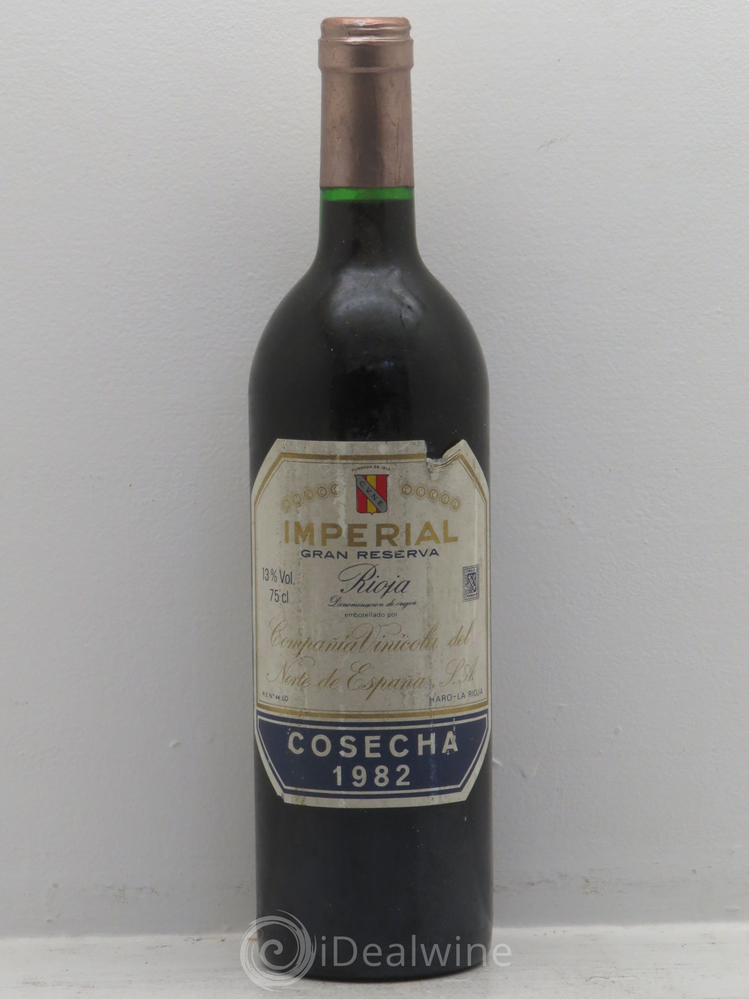Rioja DOCA Imperial -compania viticola del norte de espana 1982 - Lotto di 1 bottiglia - 0
