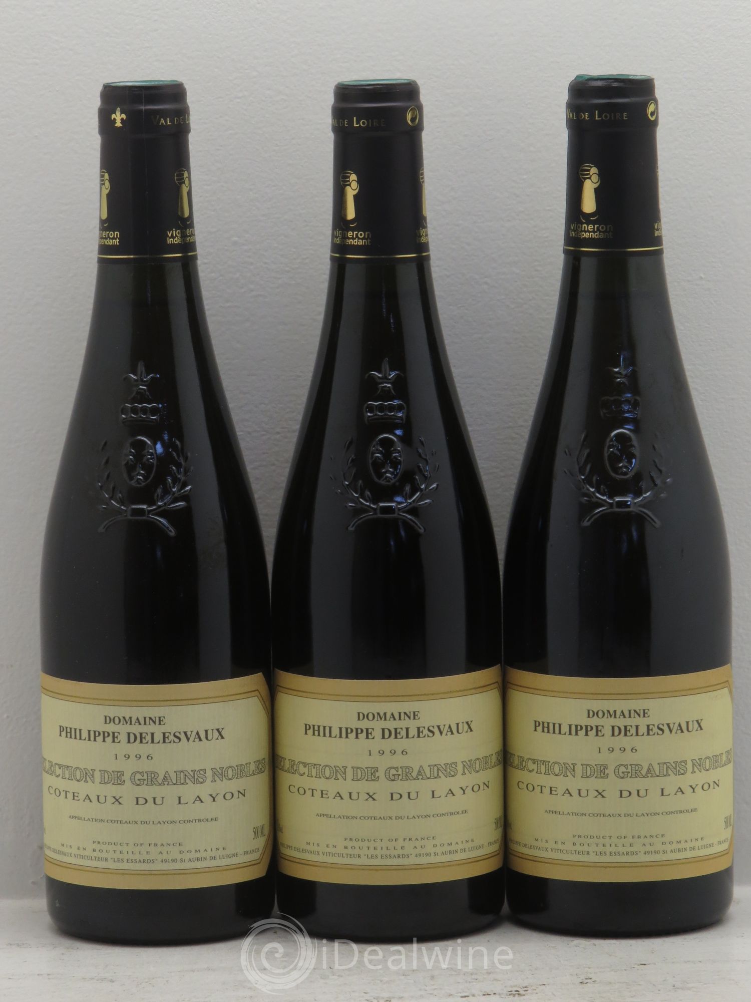 Coteaux du Layon 1996 - Lotto di 3 bottiglie - 0