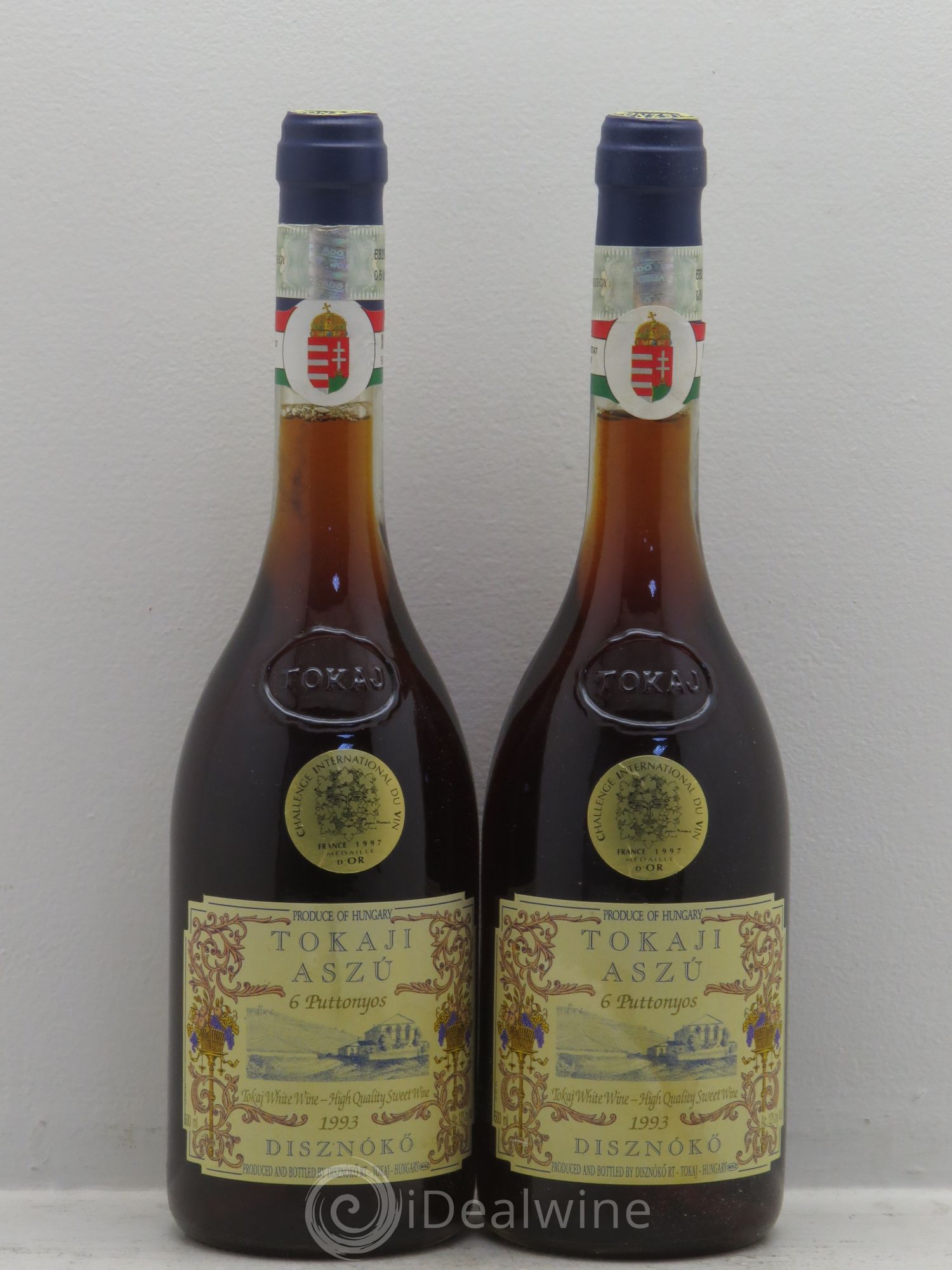 Tokaji 1993 - Lotto di 2 bottiglie - 0
