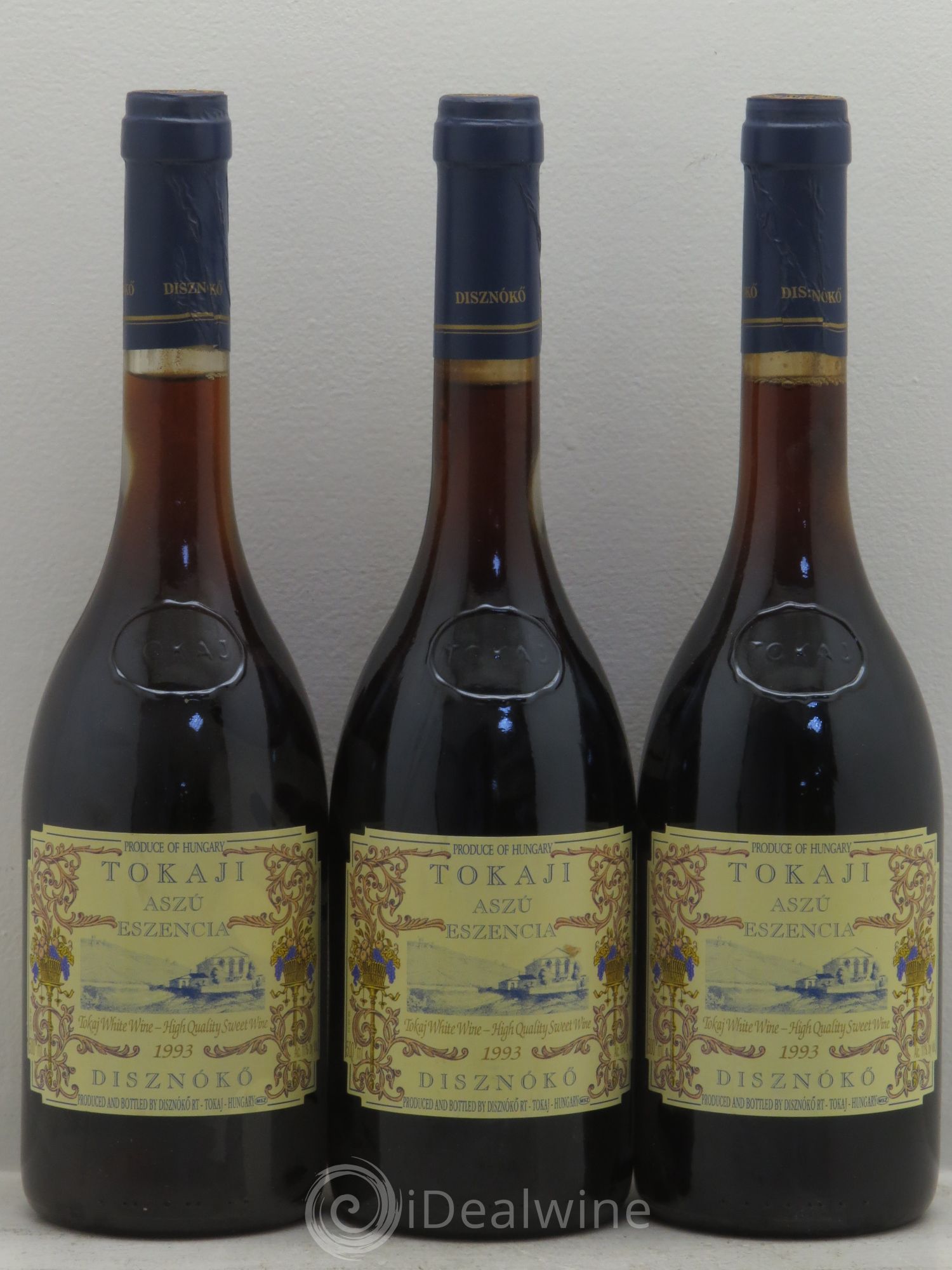 Tokaji Tokaji Aszù 6 Puttonyos Disznokö 1993 - Lotto di 3 bottiglie - 0