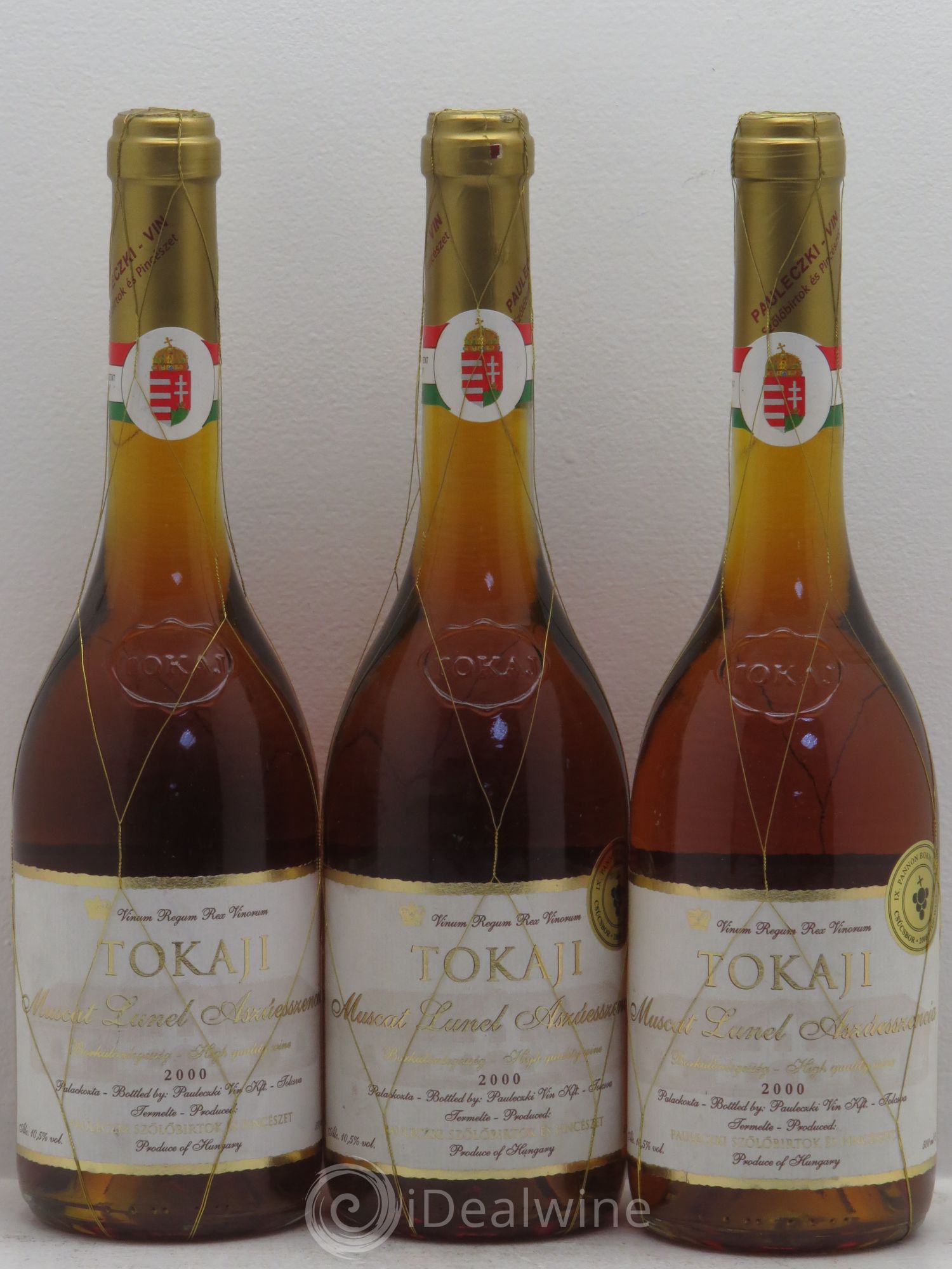 Tokaji 2000 - Lotto di 3 bottiglie - 0