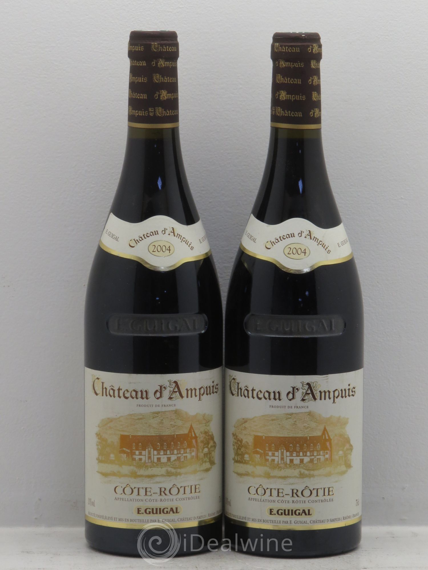 Côte-Rôtie Château d'Ampuis Guigal 2004 - Lot de 2 bouteilles - 0