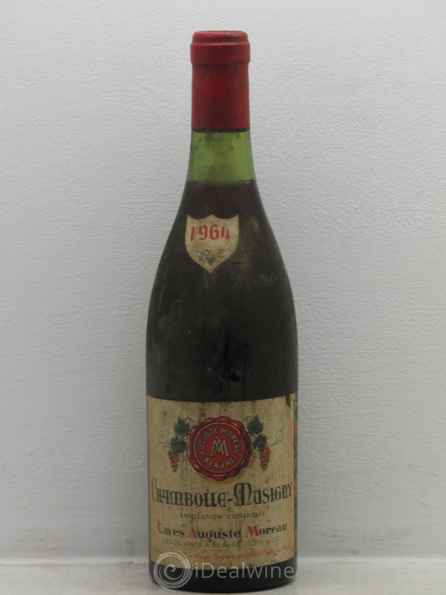 Chambolle-Musigny négociant Moreau 1964 - Posten von 1 Flasche - 0