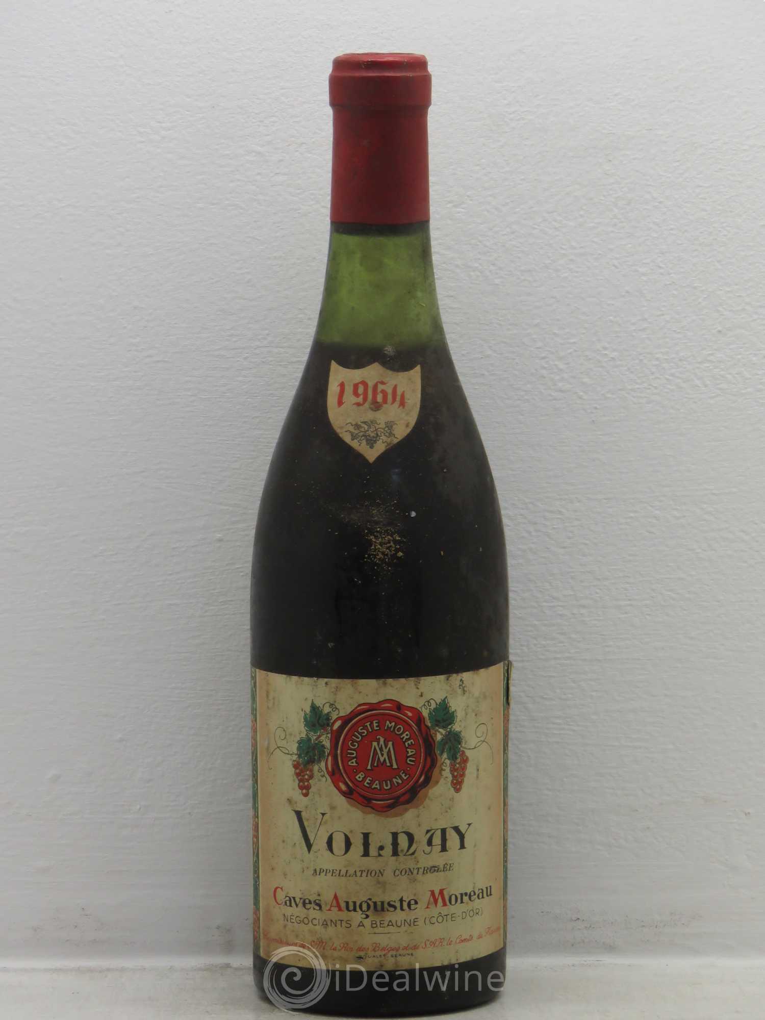Volnay négociant Moreau 1964 - Posten von 1 Flasche - 0