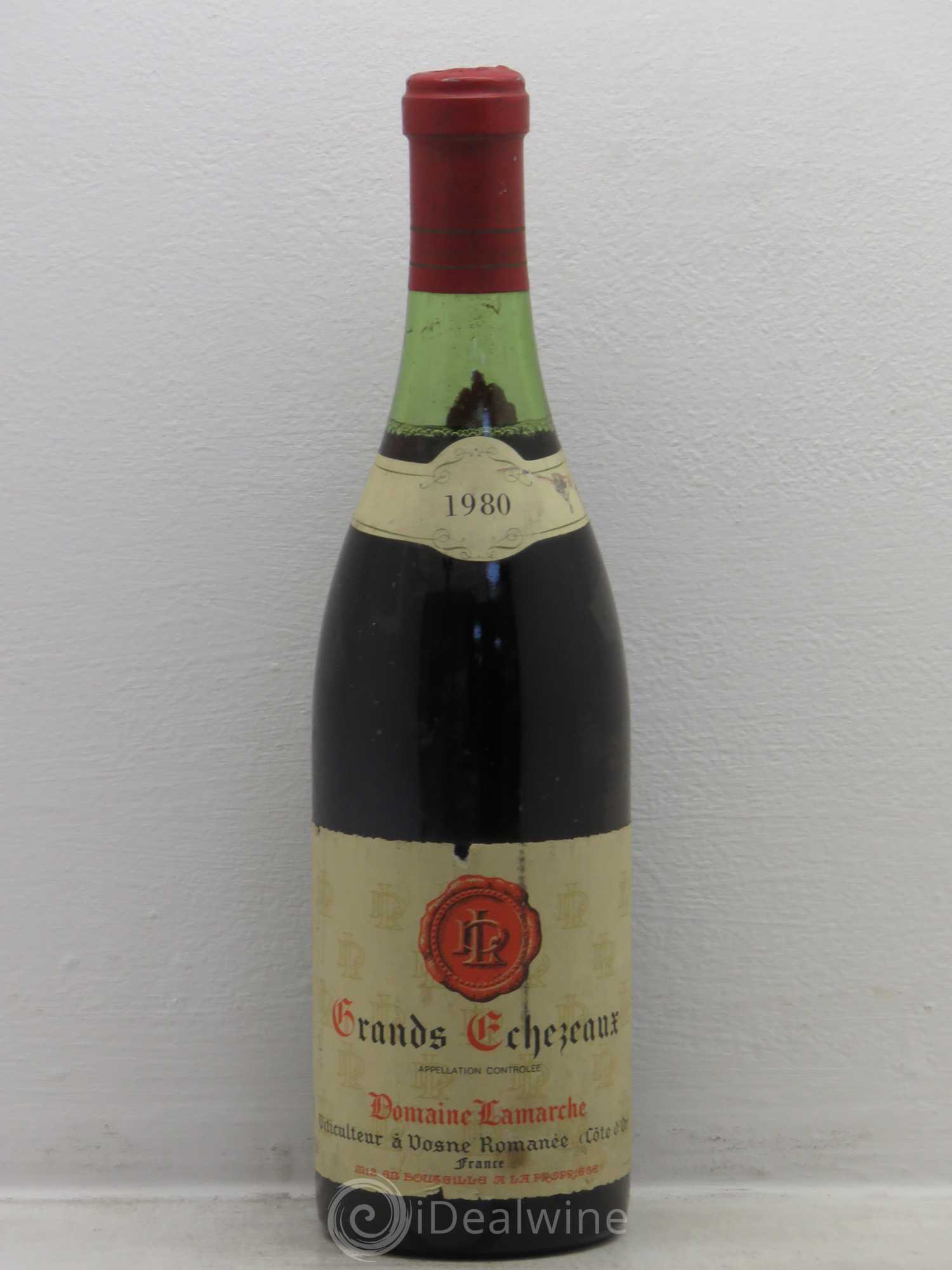 Grands-Echezeaux Grand Cru Lamarche (Domaine) 1980 - Lot de 1 bouteille - 0