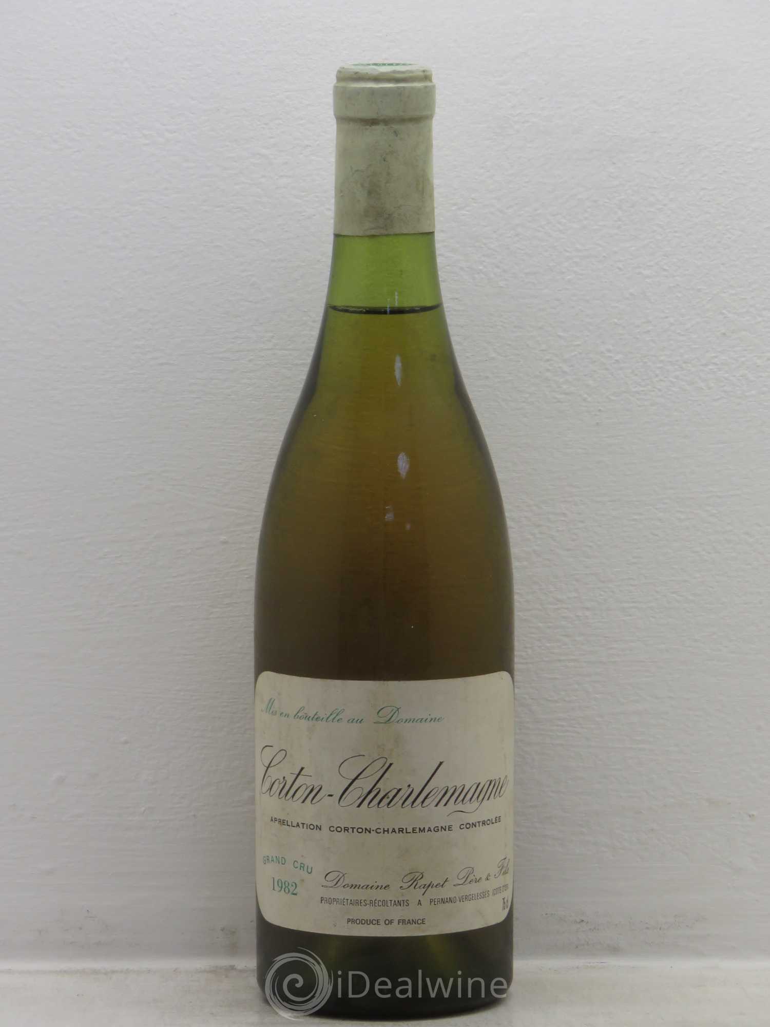 Corton-Charlemagne Grand Cru Rapet Père & Fils 1982 - Lot de 1 bouteille - 0