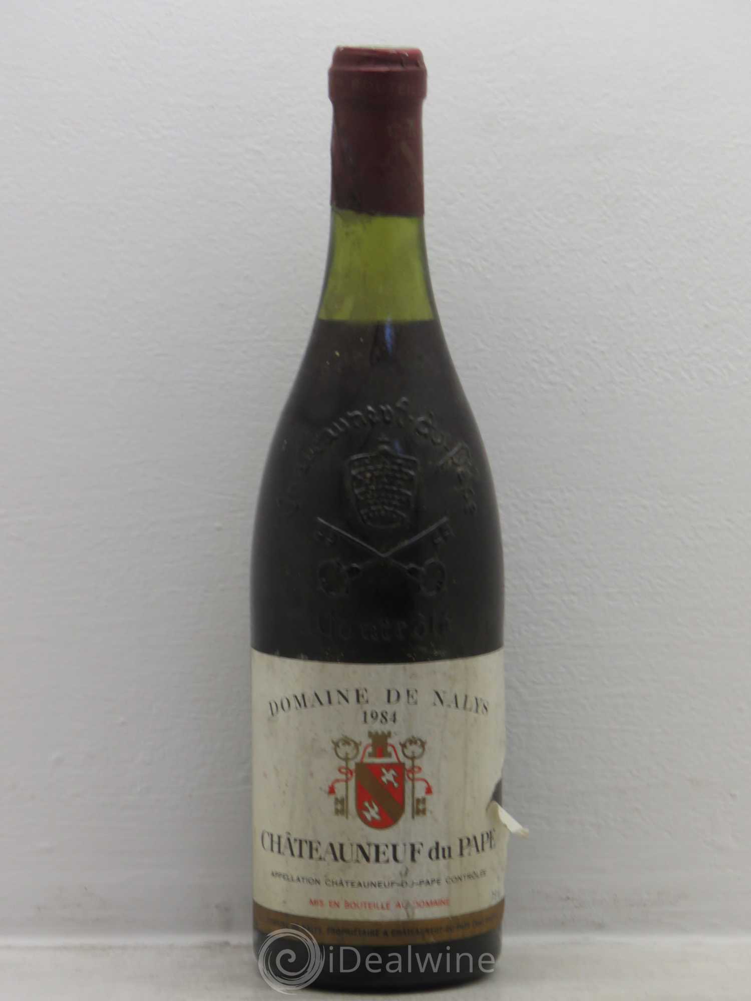 Châteauneuf-du-Pape Château de Nalys 1984 - Lot de 1 bouteille - 0