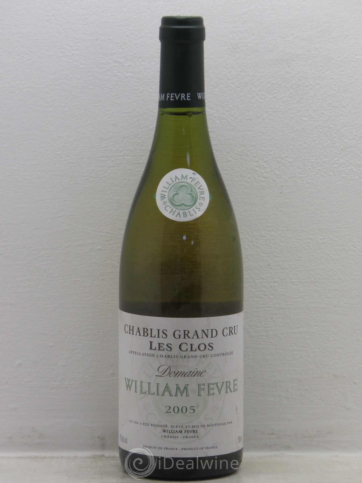 Chablis Grand Cru 2005 - Posten von 1 Flasche - 0