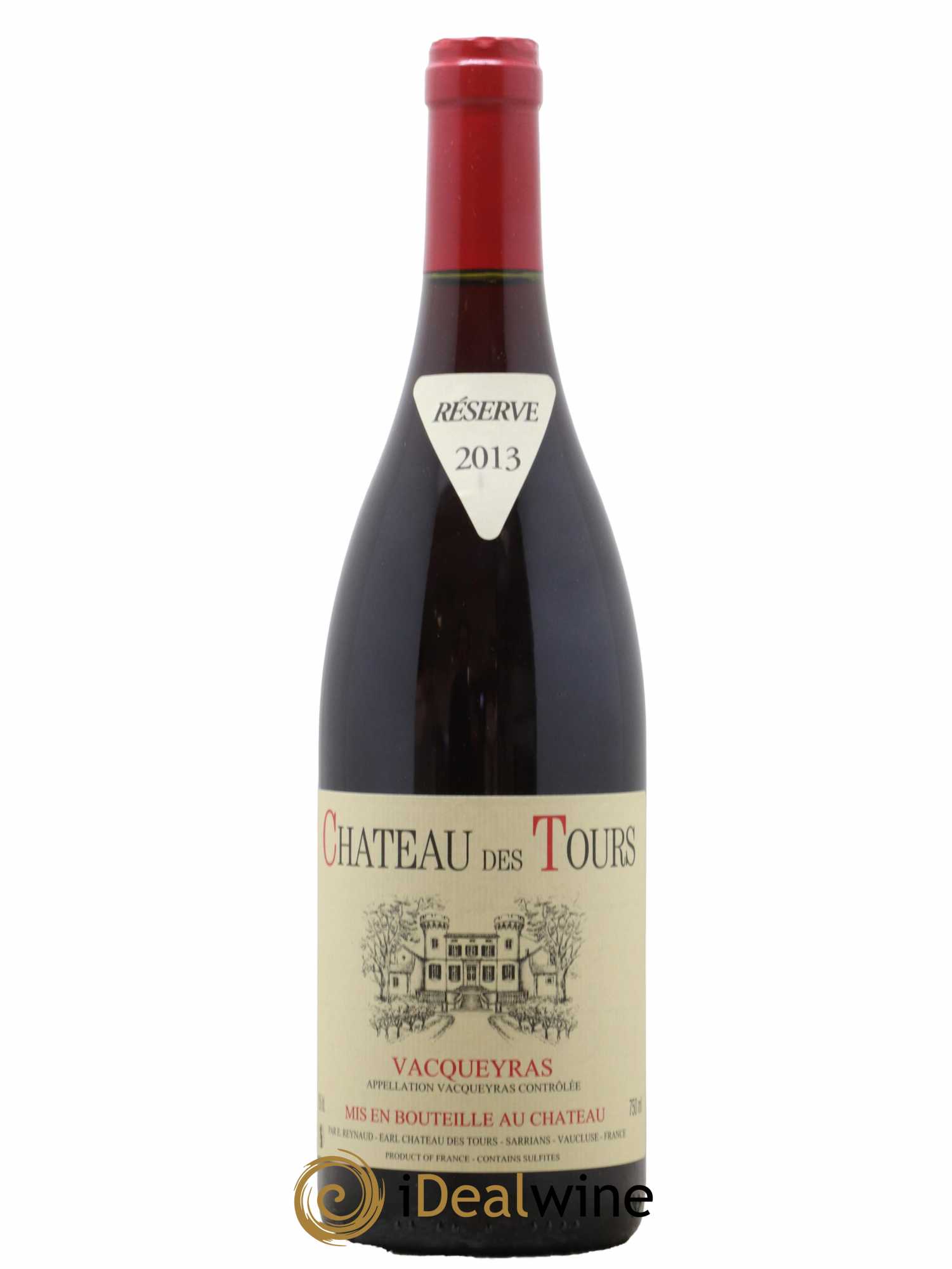 Vacqueyras Château des Tours Emmanuel Reynaud 2013 - Lot de 1 bouteille - 0