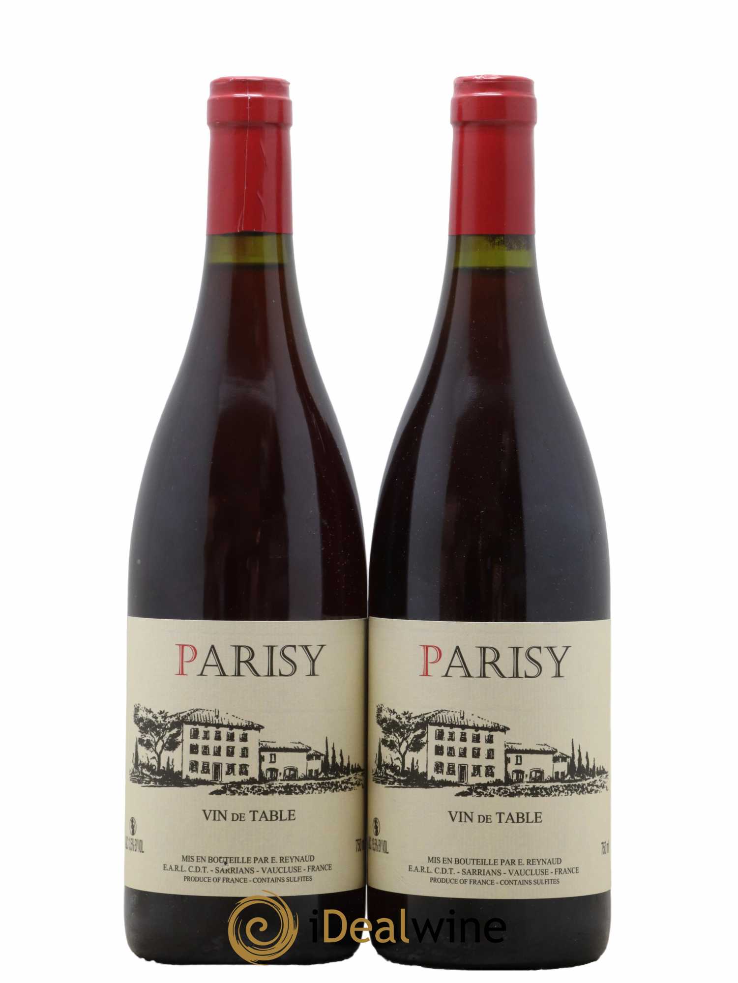 Vin de Table Parisy Emmanuel Reynaud - Lot de 2 bouteilles - 0