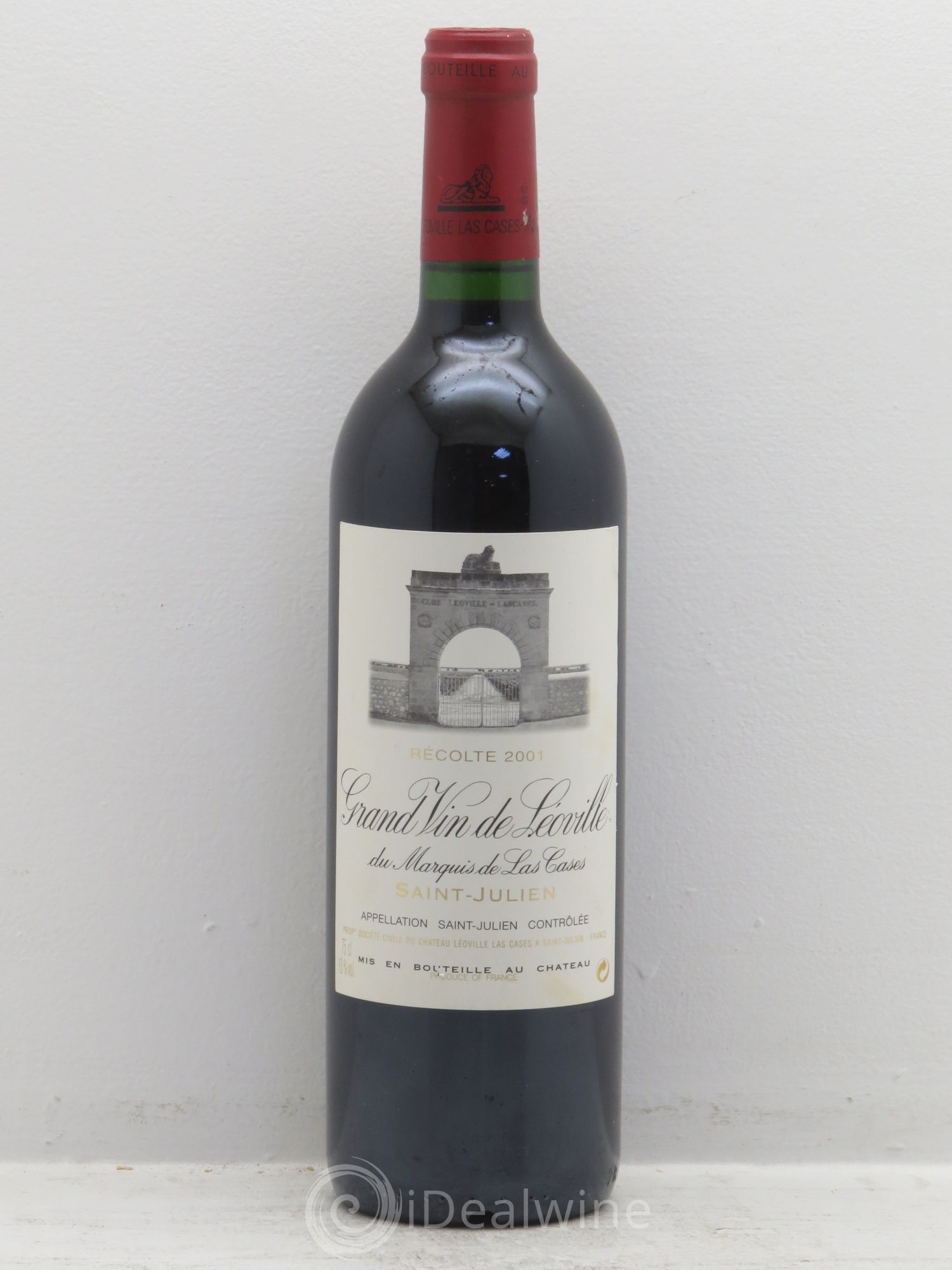 Château Léoville Las Cases 2ème Grand Cru Classé 2001 - Lot de 1 bouteille - 0
