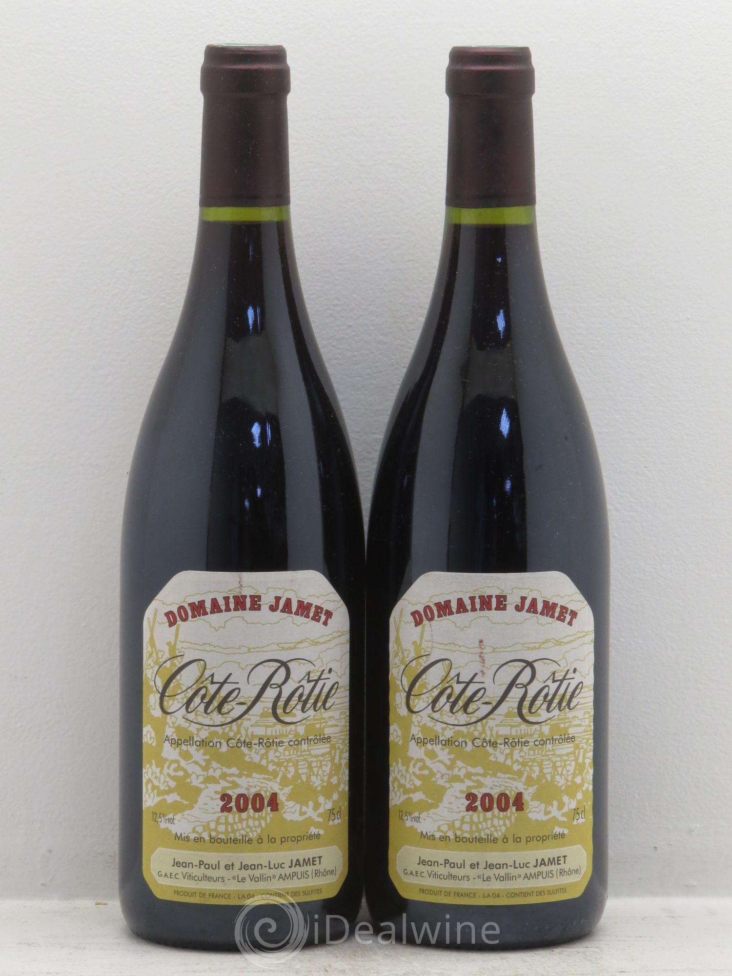 Côte-Rôtie Jamet (Domaine) 2004 - Lot de 2 bouteilles - 0