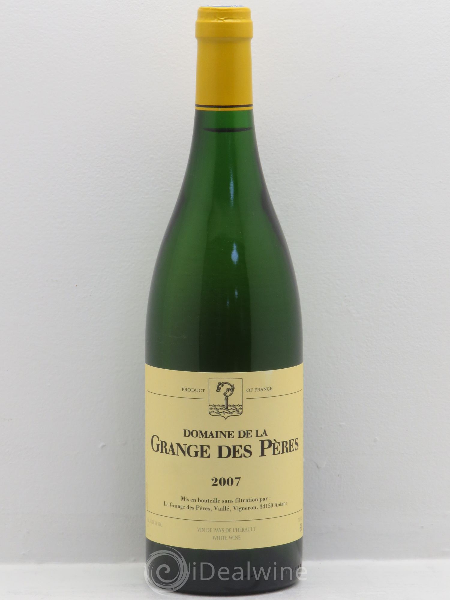 Pays d'Hérault Grange des Pères Laurent Vaillé 2007 - Lot de 1 bouteille - 0