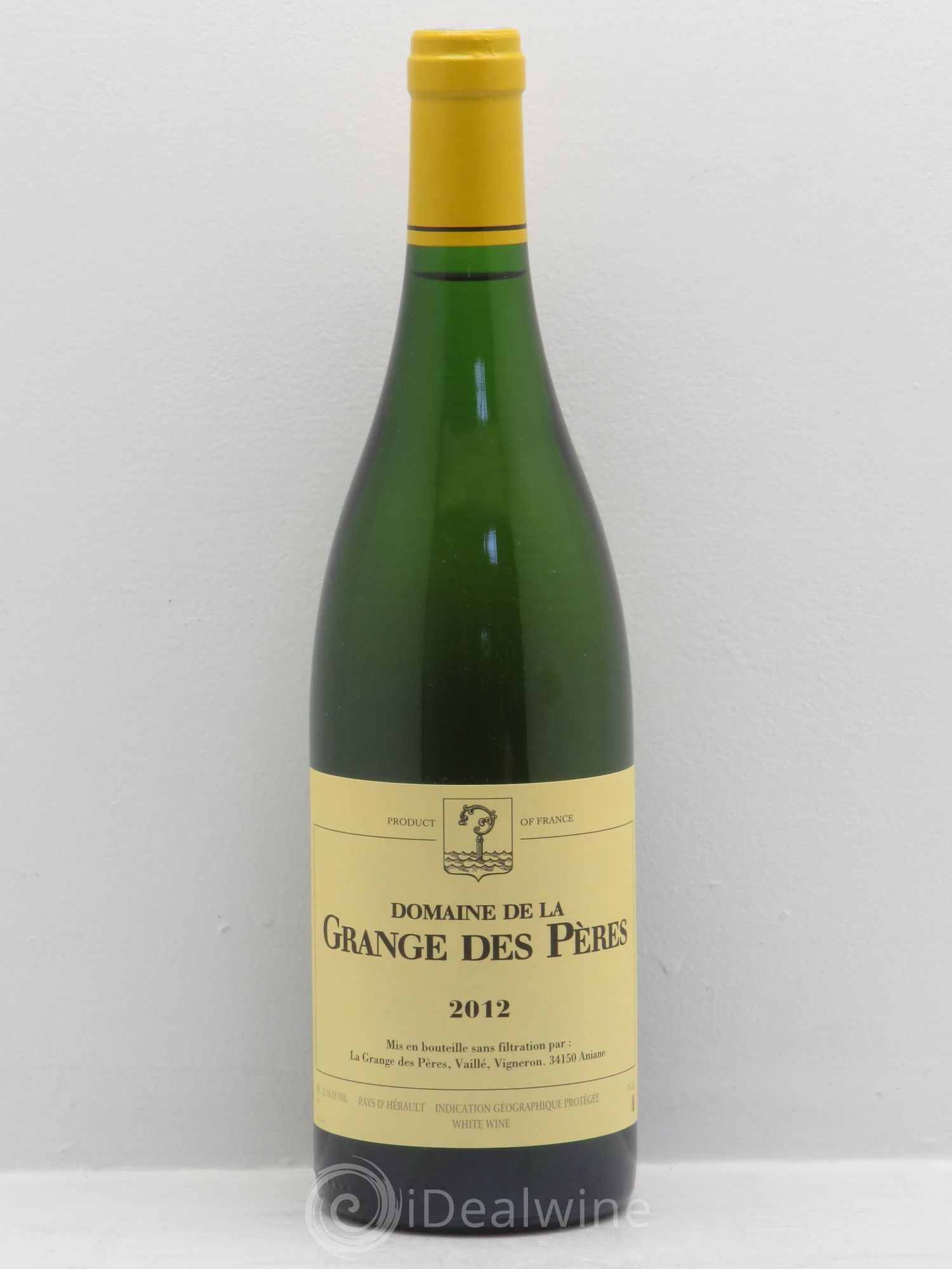 Pays d'Hérault Grange des Pères Laurent Vaillé 2012 - Lot de 1 bouteille - 0