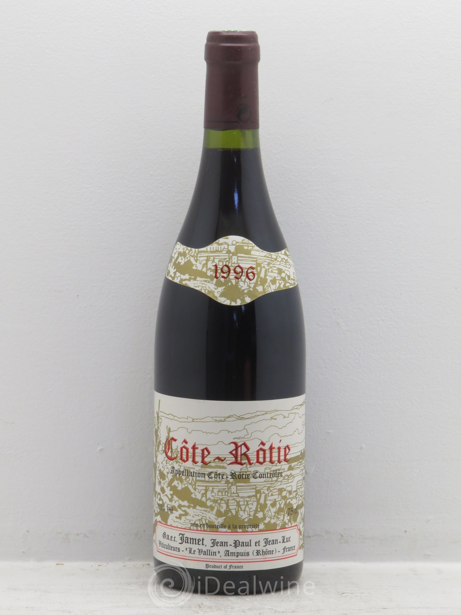Côte-Rôtie Jamet (Domaine) 1996 - Lot de 1 bouteille - 0