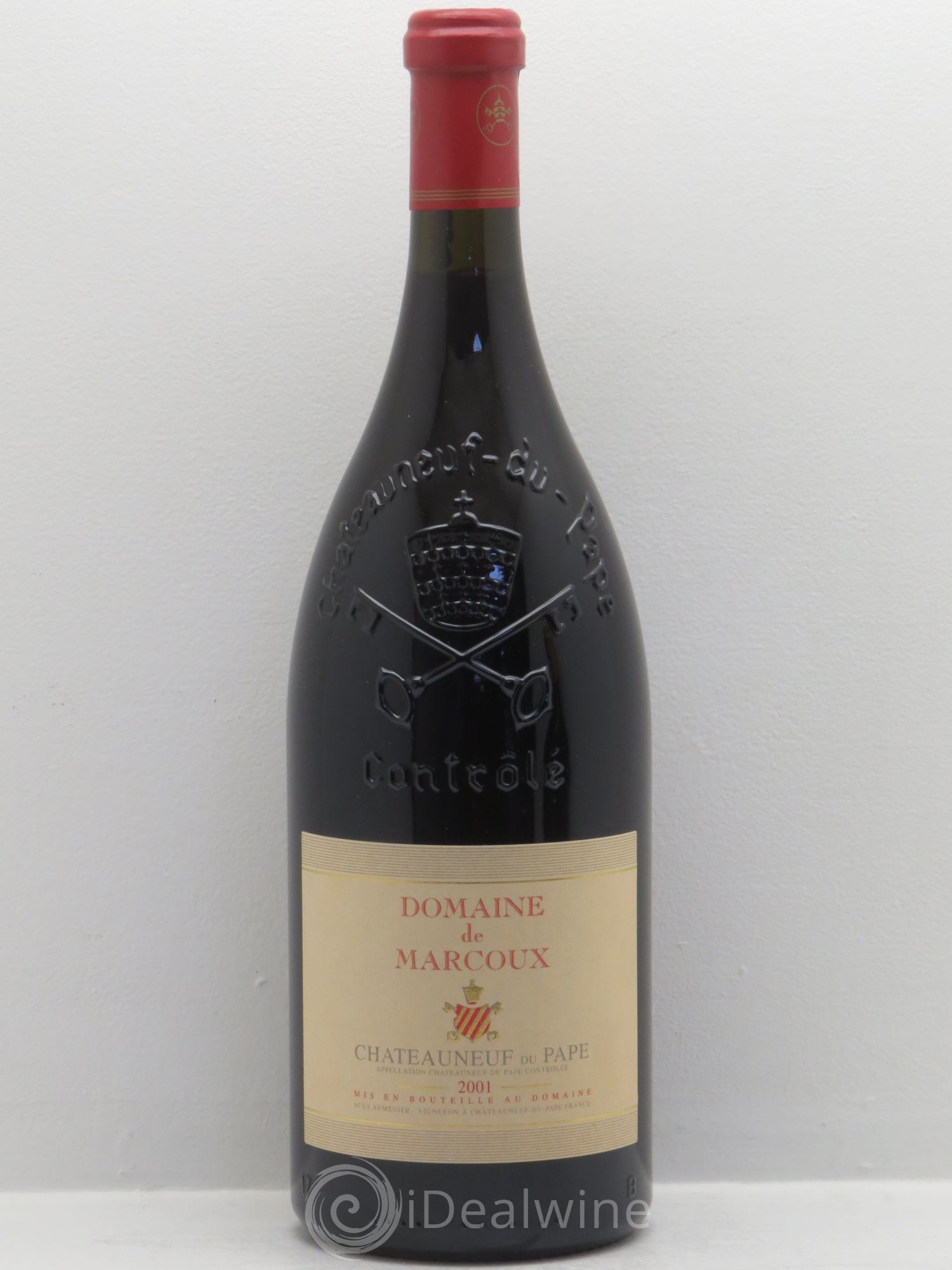 Châteauneuf-du-Pape Marcoux (Domaine de) 2001 - Lot de 1 magnum - 0