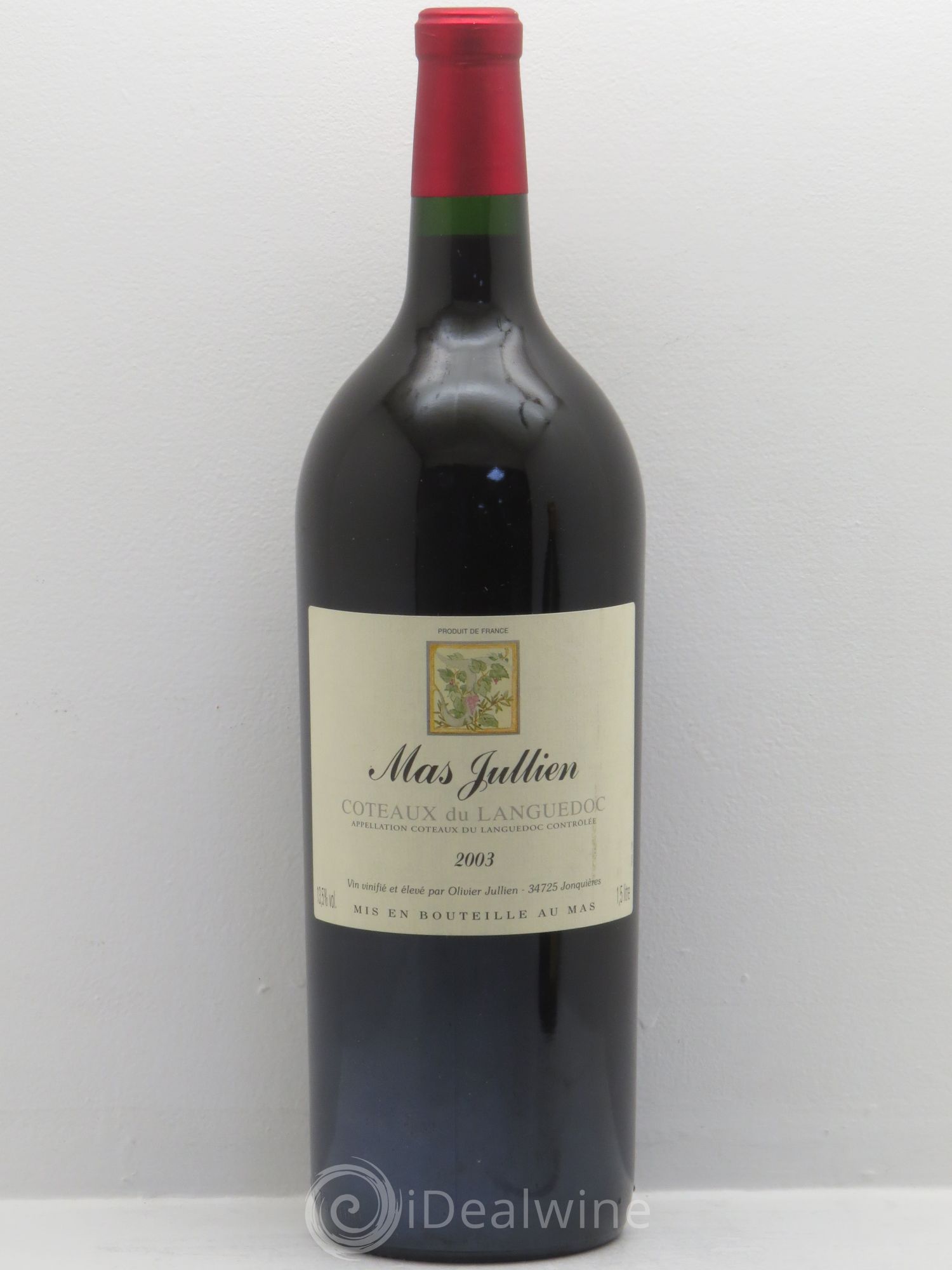 Terrasses du Larzac Mas Jullien Olivier Jullien 2003 - Lot de 1 magnum - 0