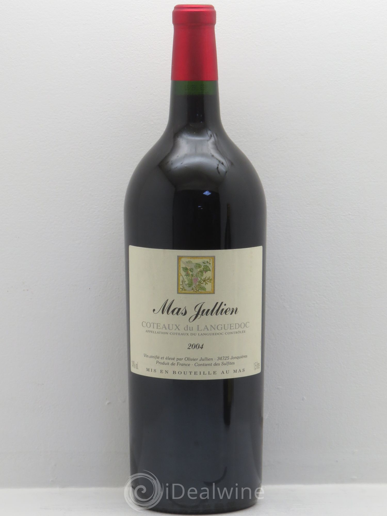 Terrasses du Larzac Mas Jullien Olivier Jullien 2004 - Lot de 1 magnum - 0