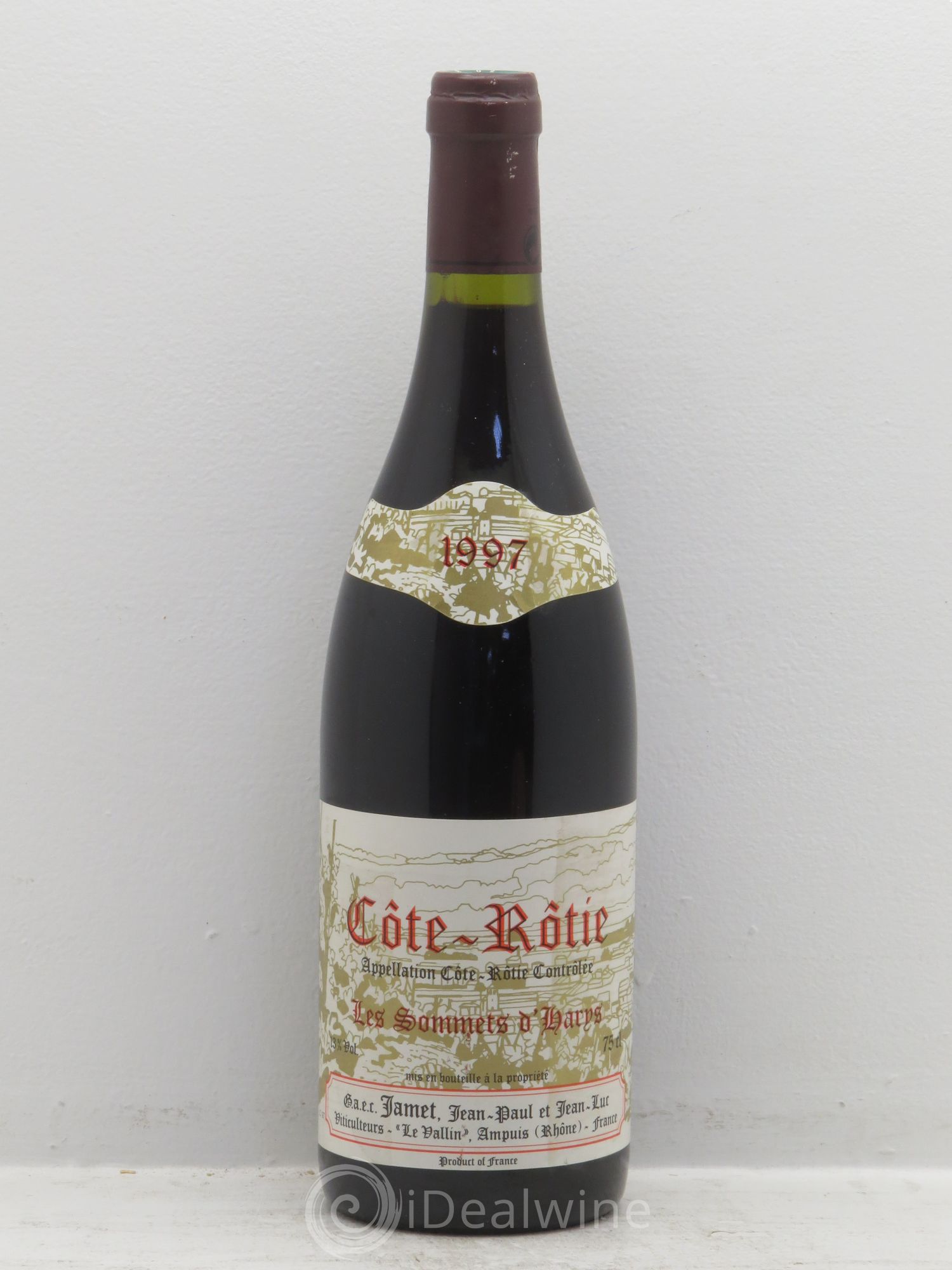 Côte-Rôtie Jamet (Domaine) Les Sommets d'Harys 1997 - Posten von 1 Flasche - 0