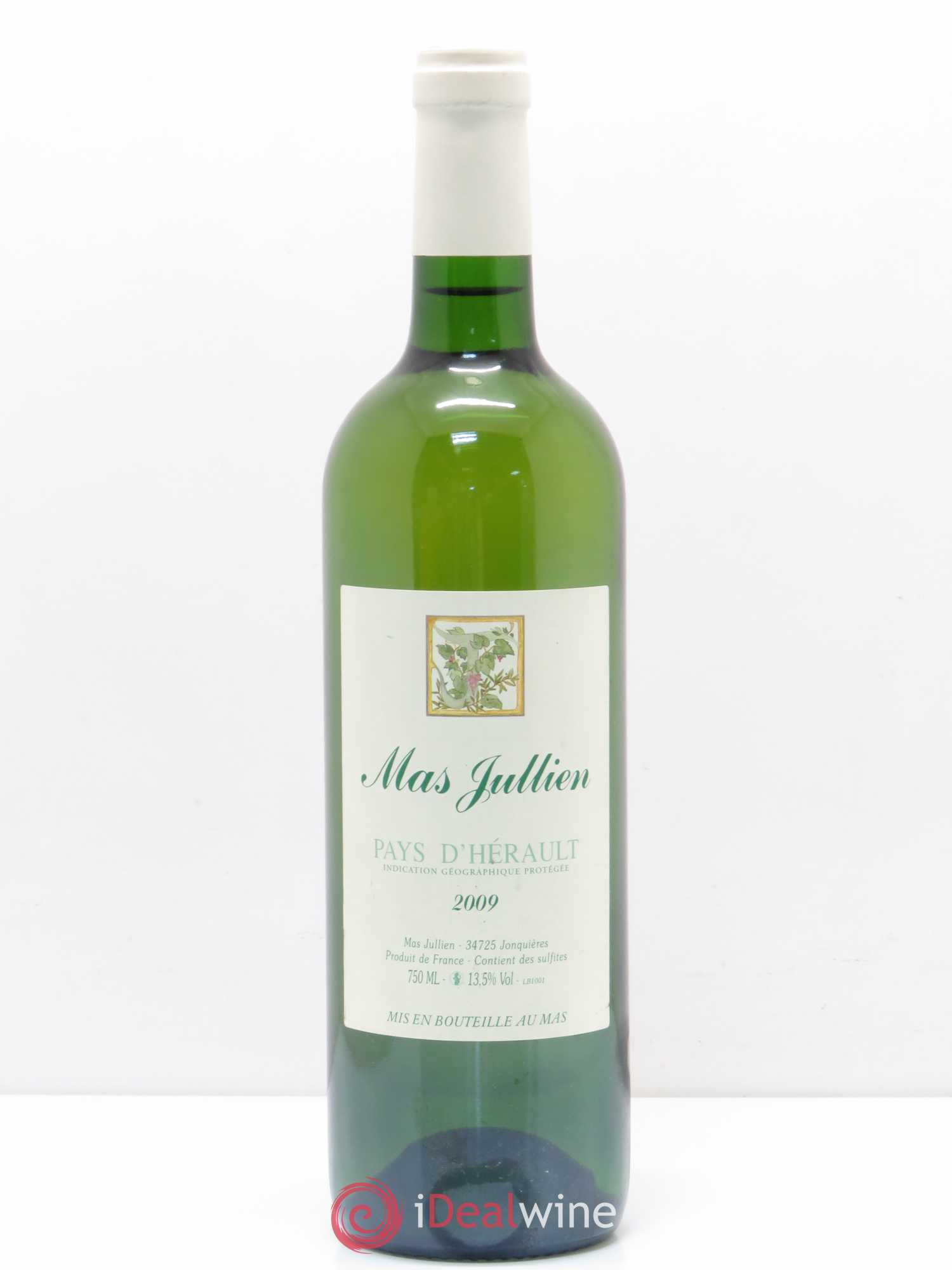 Pays d'Hérault Mas Jullien Olivier Jullien (sans prix de réserve) 2009 - Lot de 1 bouteille - 0