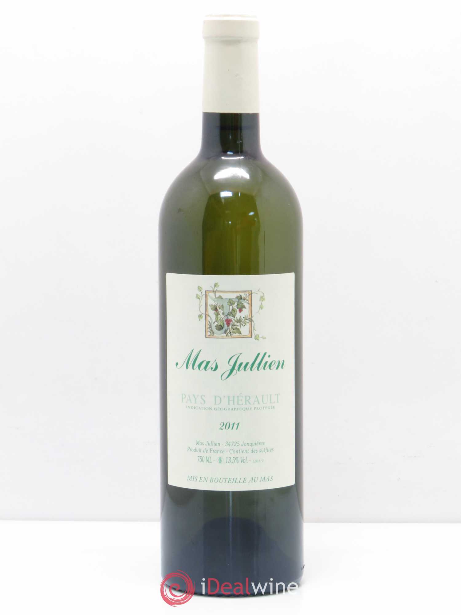 Pays d'Hérault Mas Jullien Olivier Jullien (sans prix de réserve) 2011 - Lot de 1 bouteille - 0