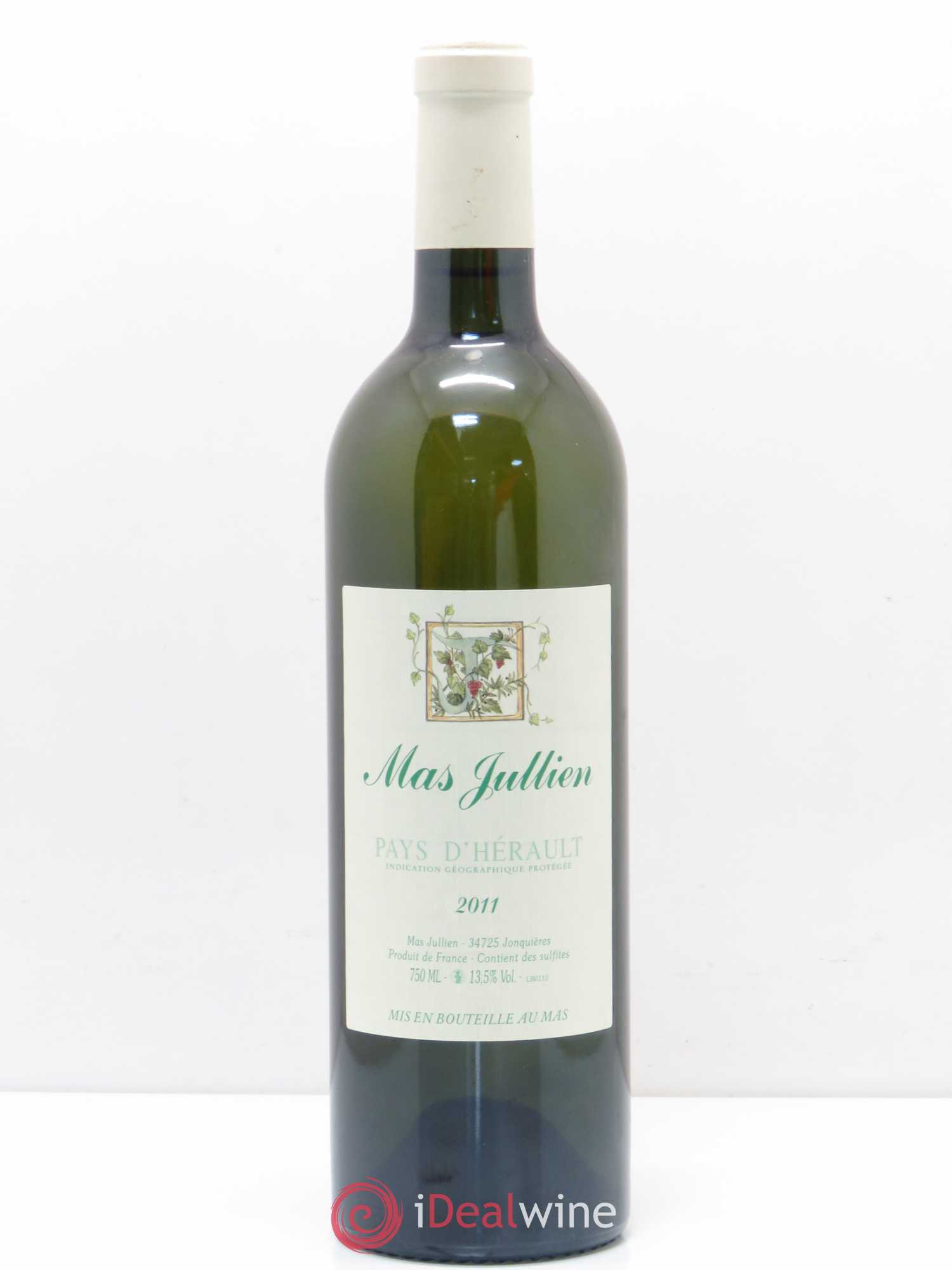Pays d'Hérault Mas Jullien Olivier Jullien (sans prix de réserve) 2011 - Lot de 1 bouteille - 0