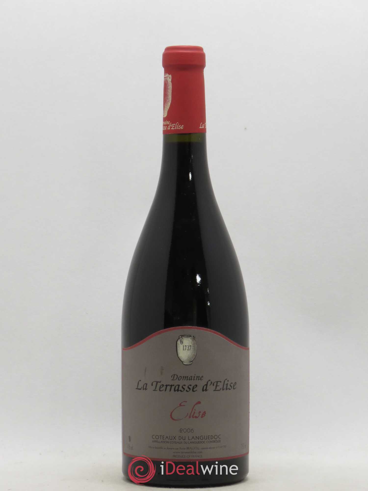 Pays d'Hérault Elise Domaine de la Terrasse d'Elise 2006 - Posten von 1 Flasche - 0