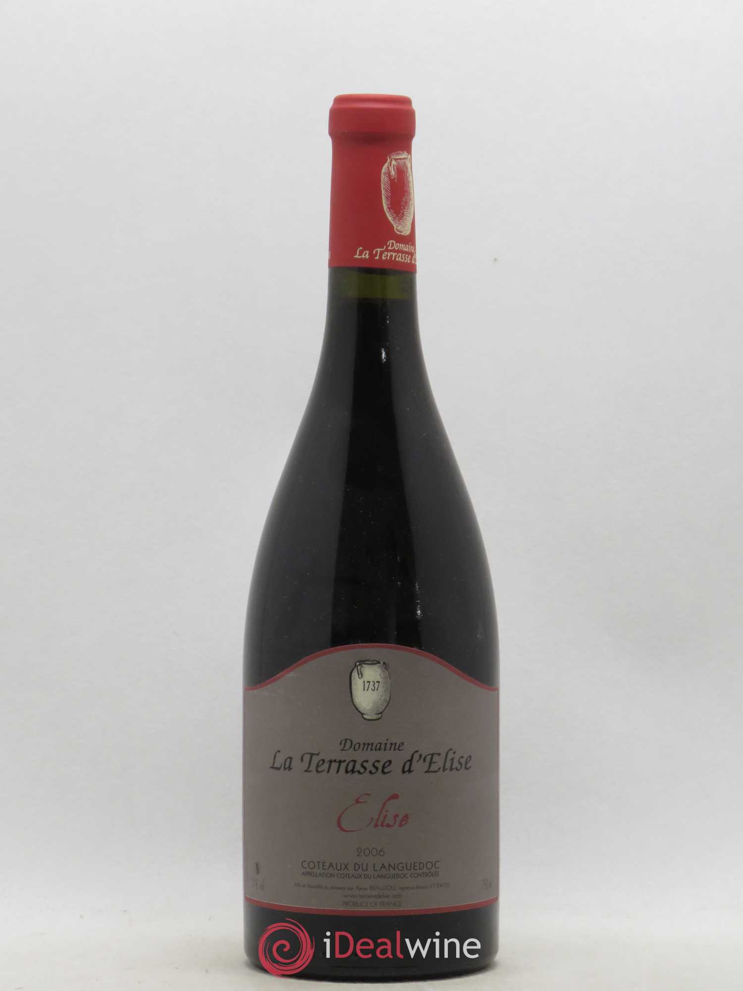 Pays d'Hérault Elise Domaine de la Terrasse d'Elise 2006 - Posten von 1 Flasche - 0