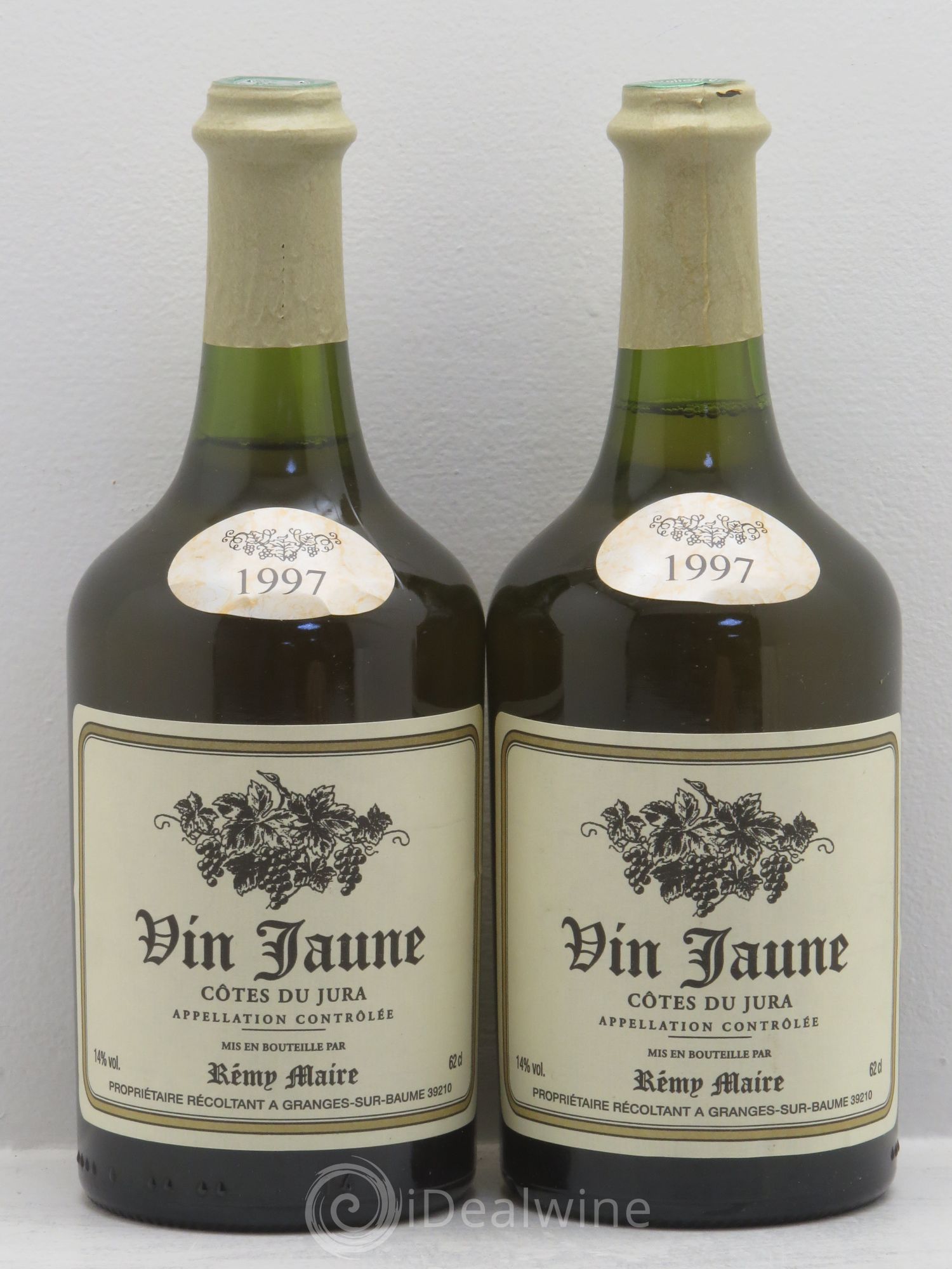 Arbois Vin Jaune Domaine Remy Maire (62.5cl) 1997 - Lot de 2 bouteilles - 0