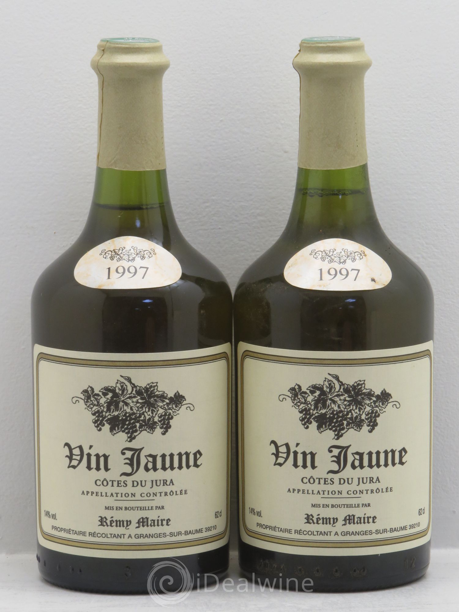 Arbois Vin Jaune Domaine Remy Maire (62.5cl) 1997 - Lot de 2 bouteilles - 0