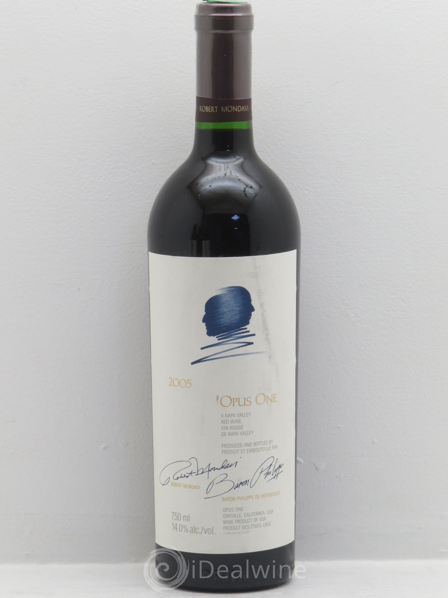 Napa Valley Opus One Robert Mondavi 2005 - Lot de 6 bouteilles - 0