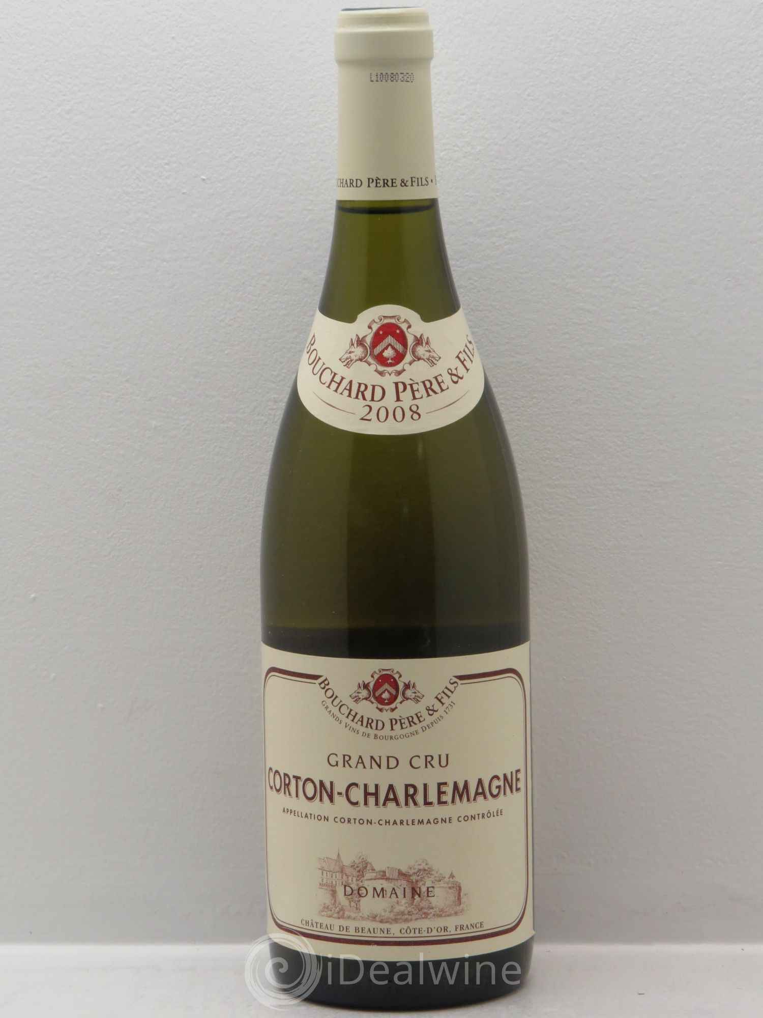Corton-Charlemagne Grand Cru Bouchard Père & Fils 2008 - Lot de 1 bouteille - 0