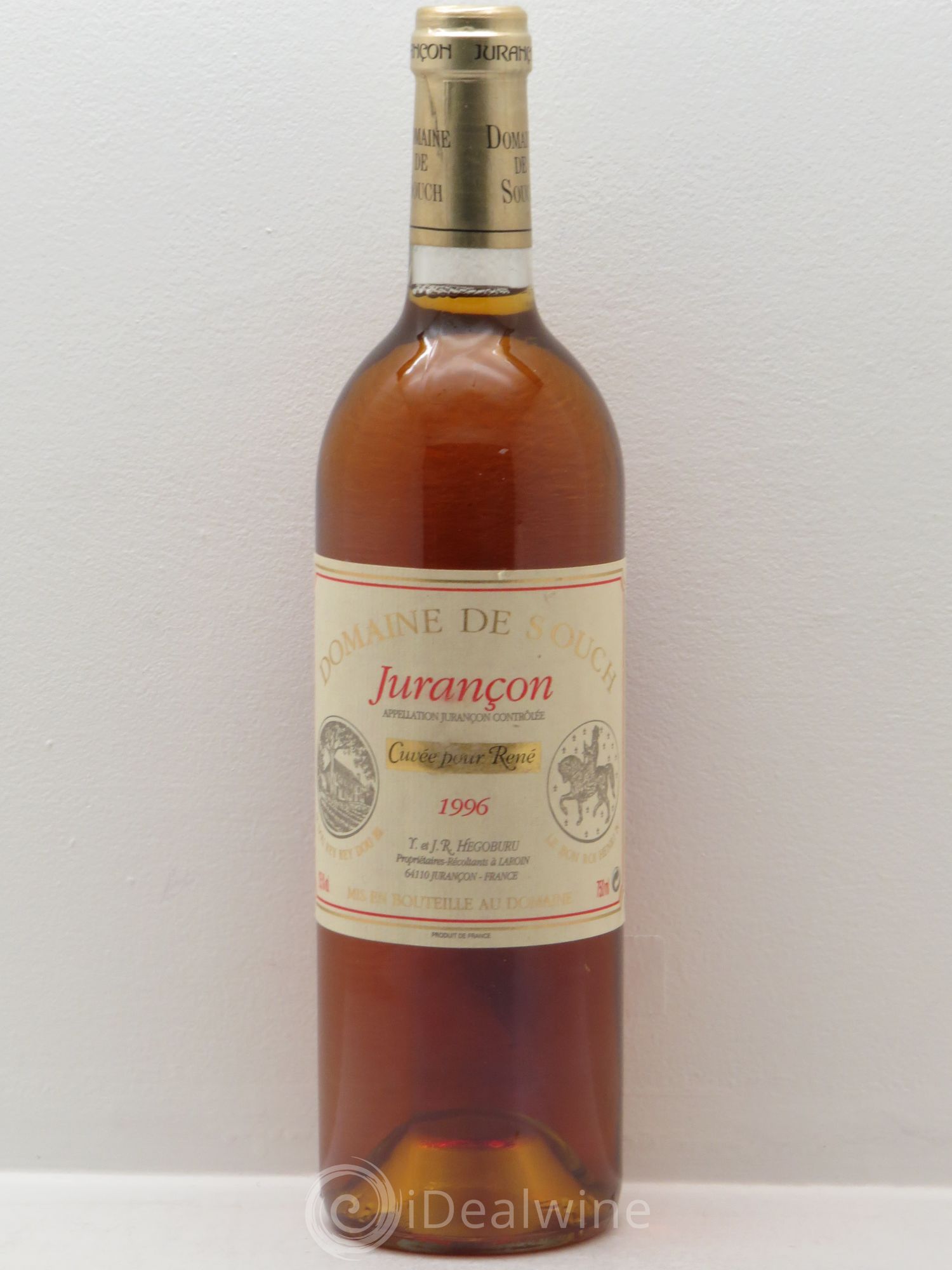 Jurançon sec Souch (Domaine de) Cuvée pour René 1996 - Lot de 6 bouteilles - 0