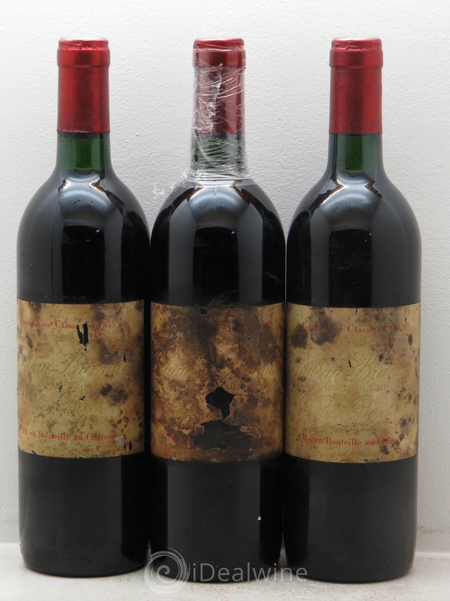 Château Branaire Ducru 4ème Grand Cru Classé 1986 - Lot de 3 bouteilles - 0