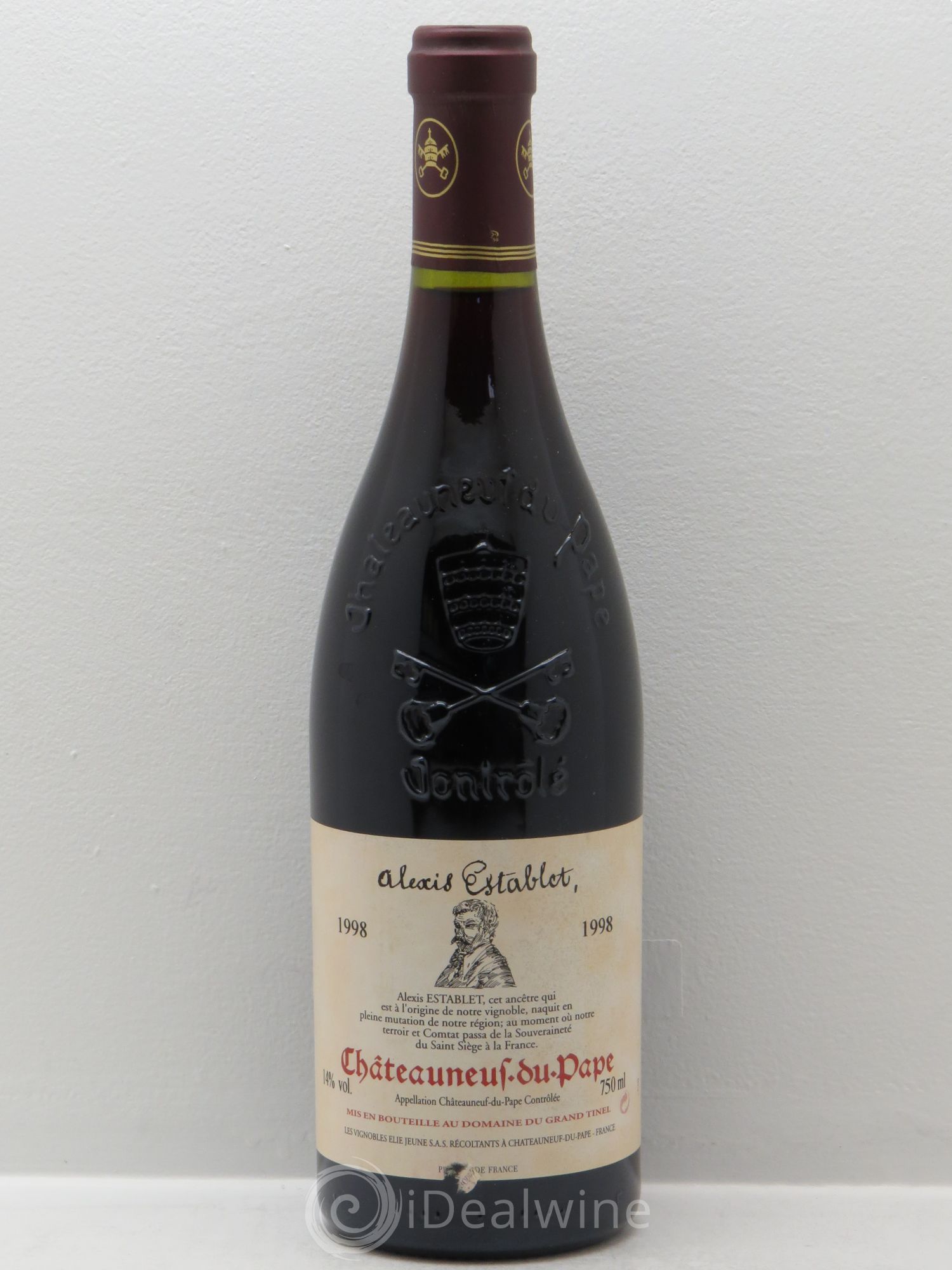 Châteauneuf-du-Pape Alexis Establet 1998 - Lot de 6 bouteilles - 0