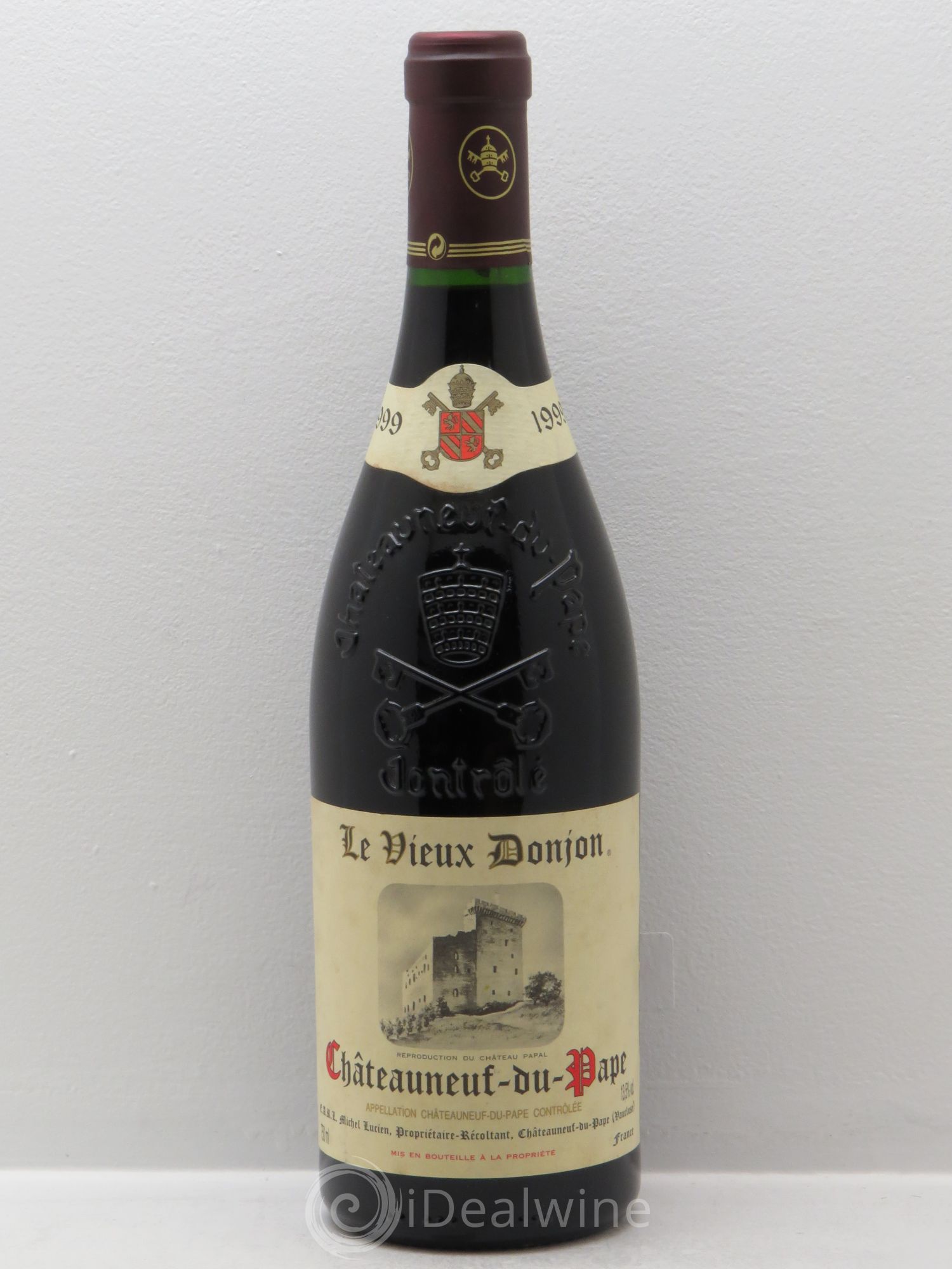 Châteauneuf-du-Pape Le Vieux Donjon Michel Lucien 1999 - Lot de 1 bouteille - 0