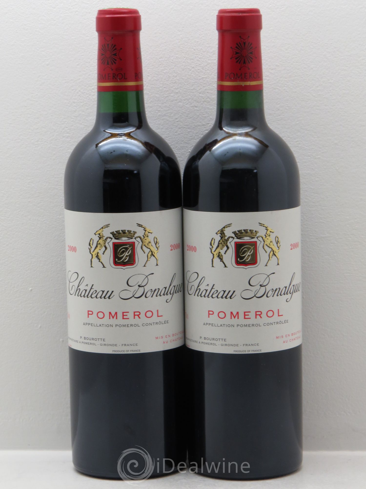 Château Bonalgue 2000 - Posten von 2 Flaschen - 0
