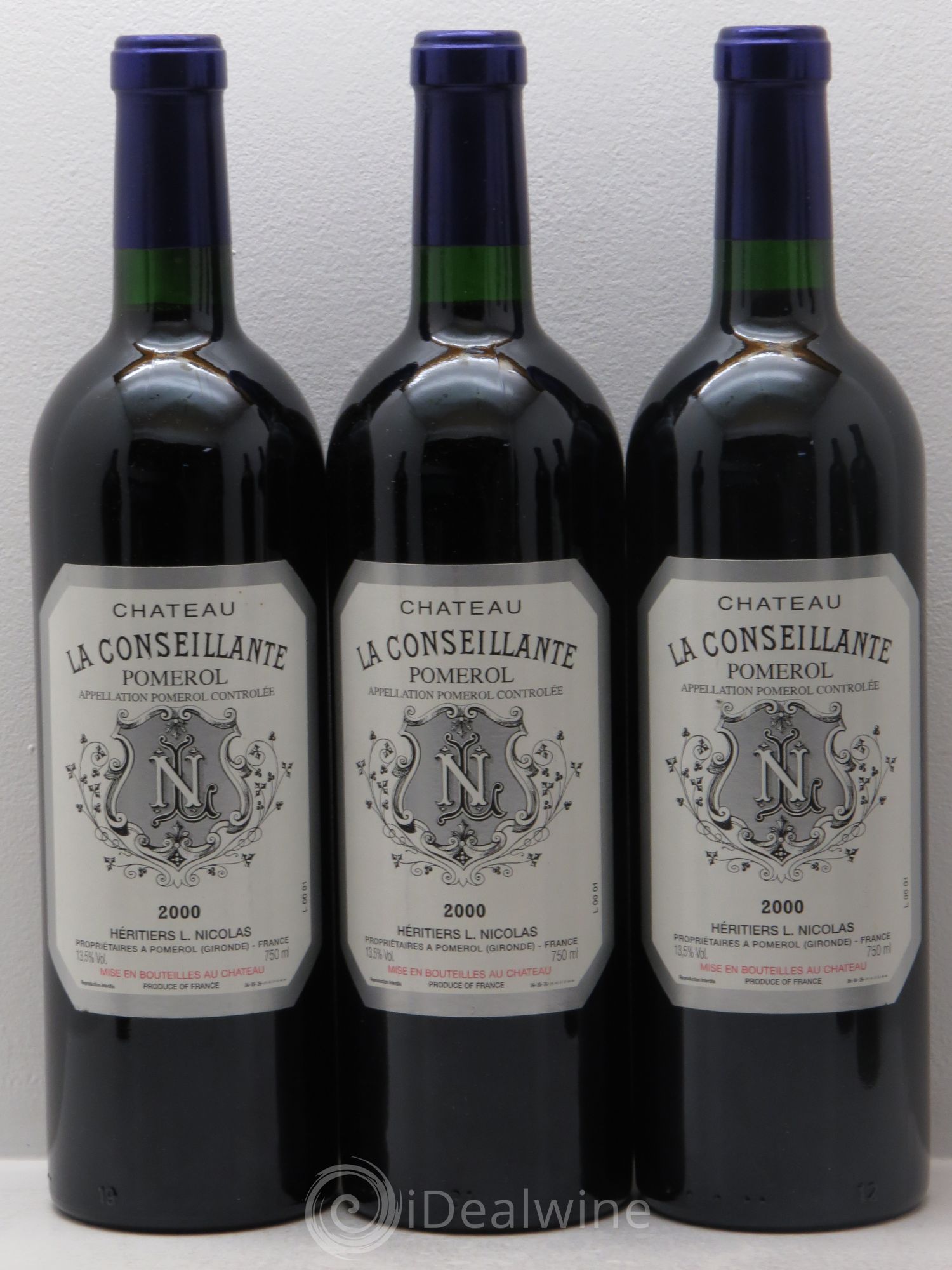 Château la Conseillante 2000 - Lot de 6 bouteilles - 1