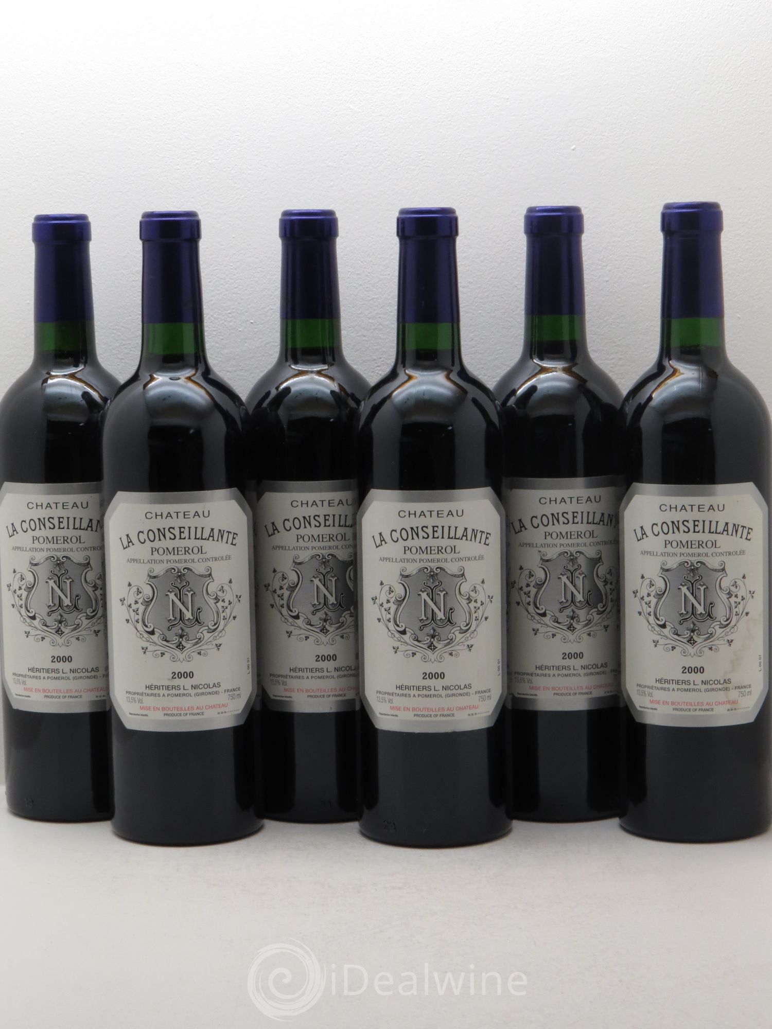 Château la Conseillante 2000 - Lot de 6 bouteilles - 0