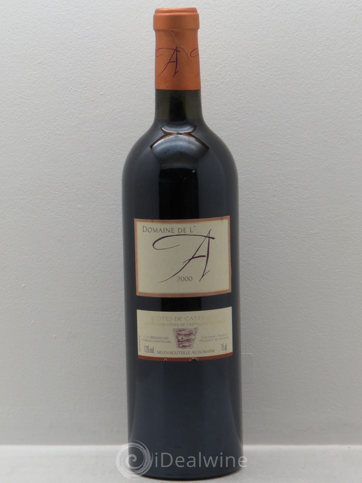 Domaine de l'A 2000 - Lot de 6 bouteilles - 0