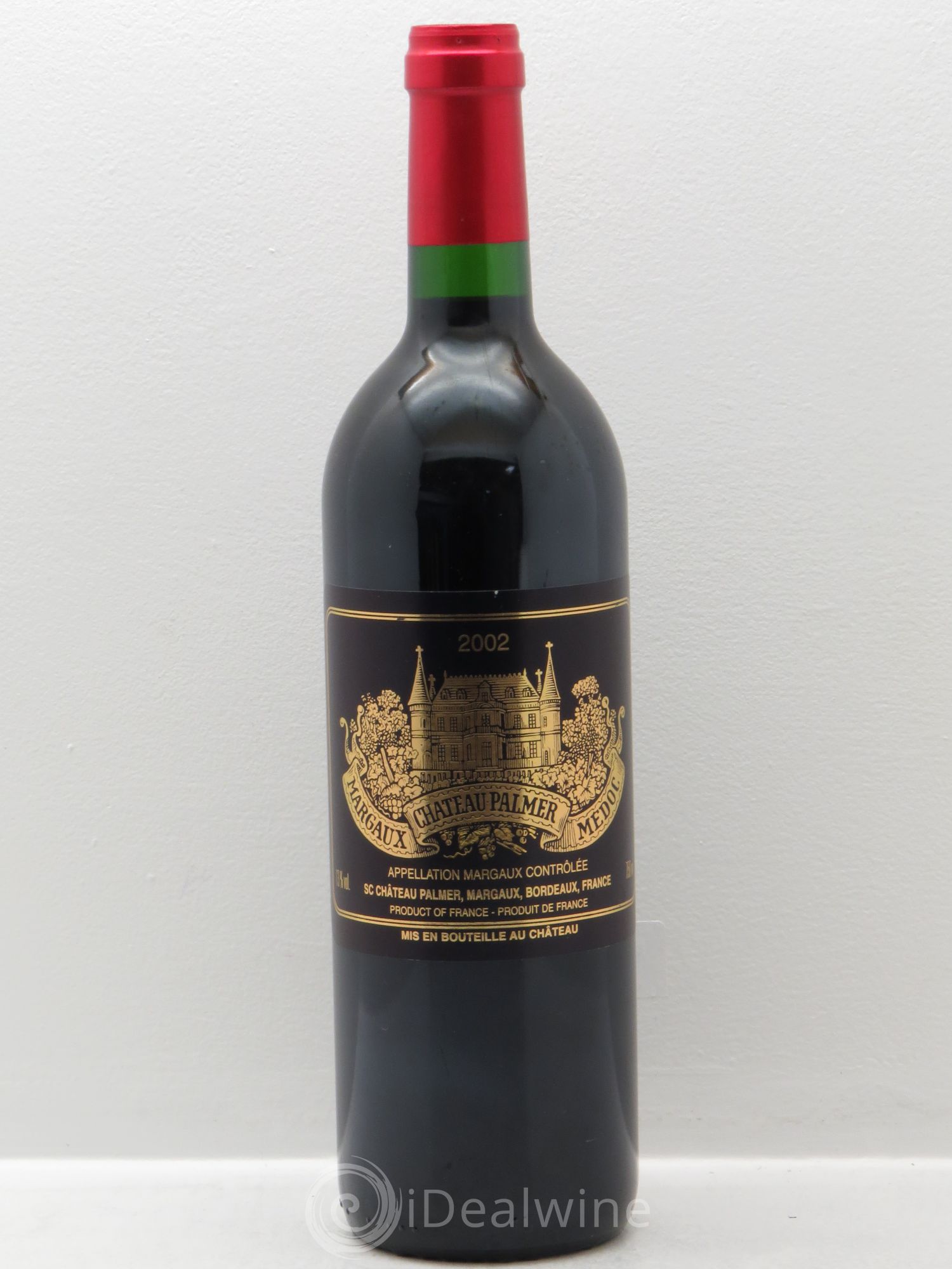 Château Palmer 3ème Grand Cru Classé 2002 - Lot de 6 bouteilles - 0