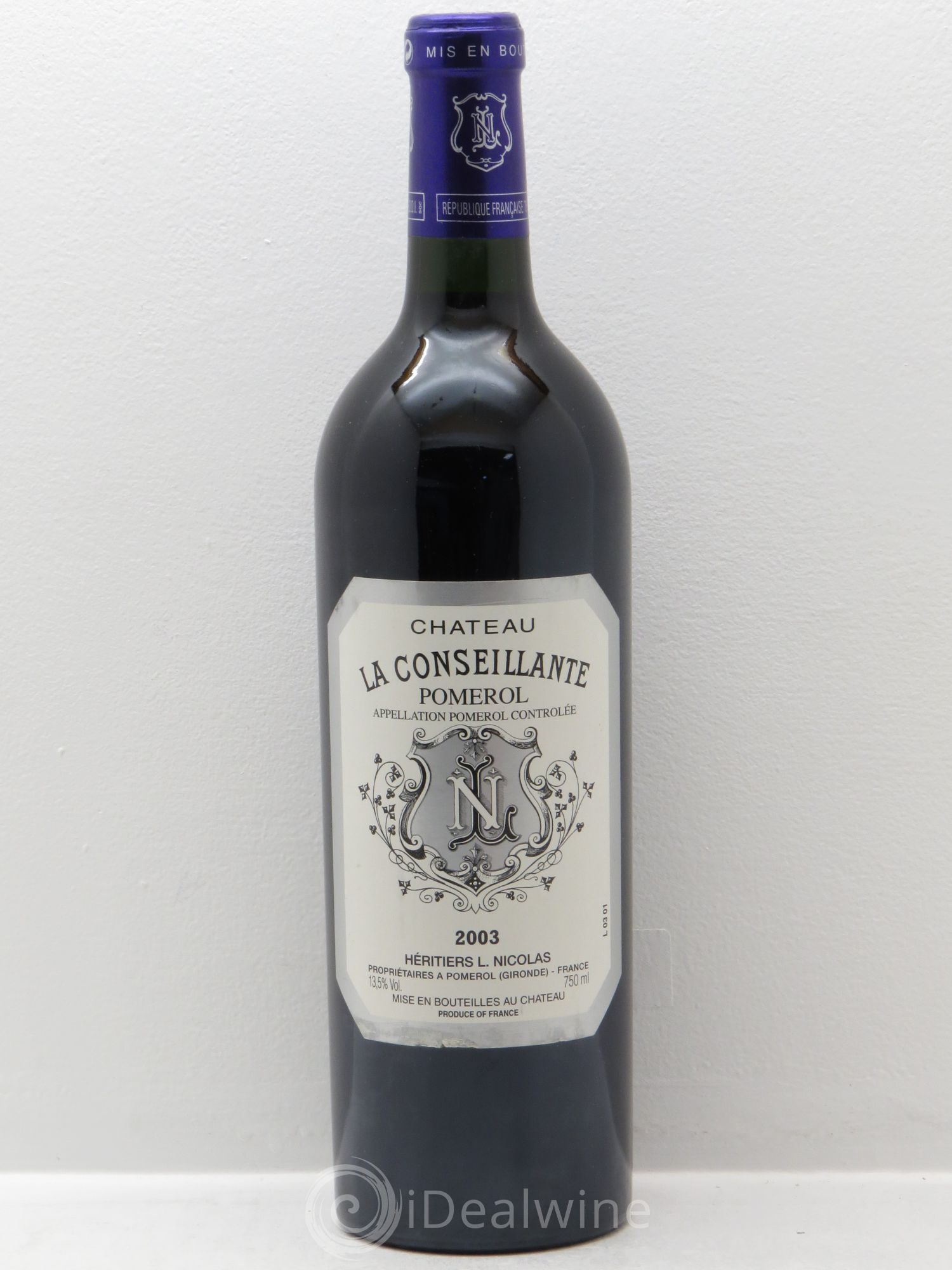 Château la Conseillante 2003 - Lot de 6 bouteilles - 0