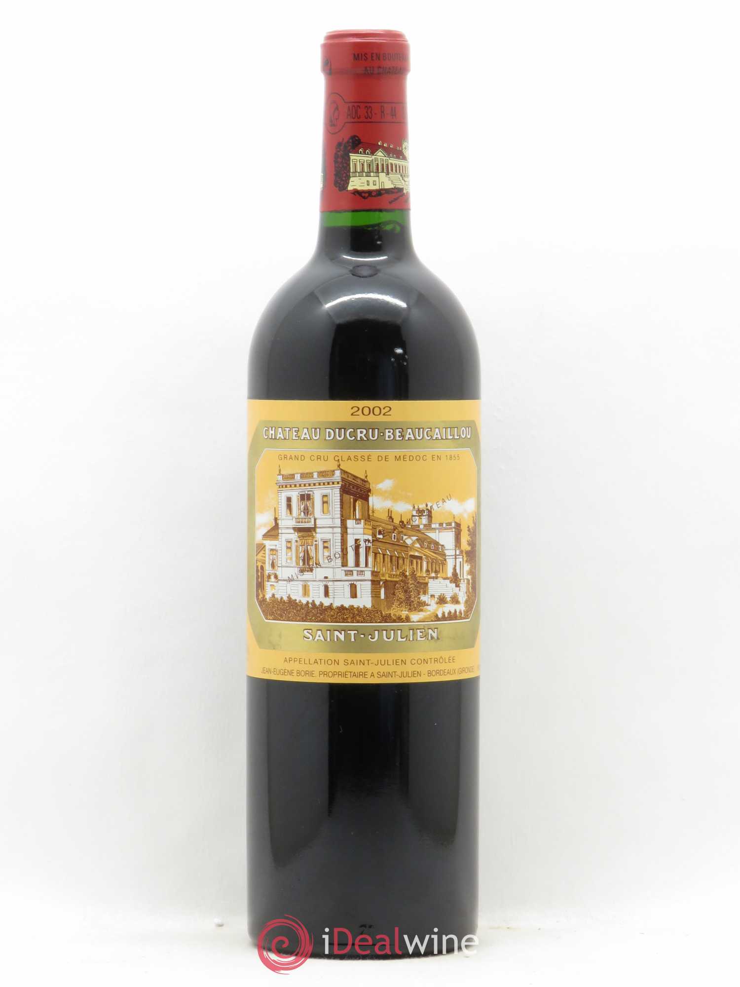 Château Ducru Beaucaillou 2ème Grand Cru Classé 2002 - Lot de 1 bouteille - 0