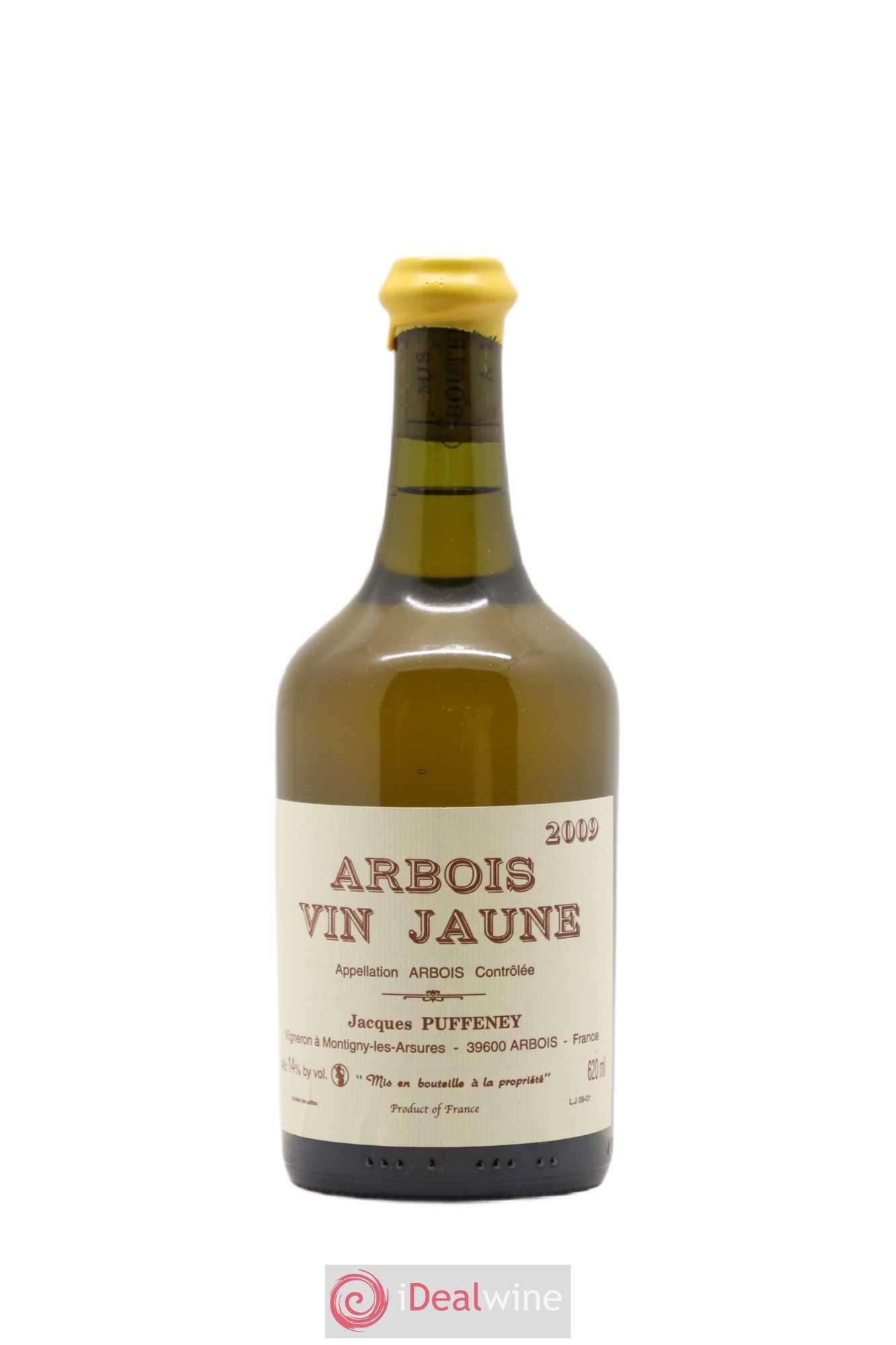 Arbois Vin Jaune Jacques Puffeney 2009 - Lot de 1 bouteille - 0