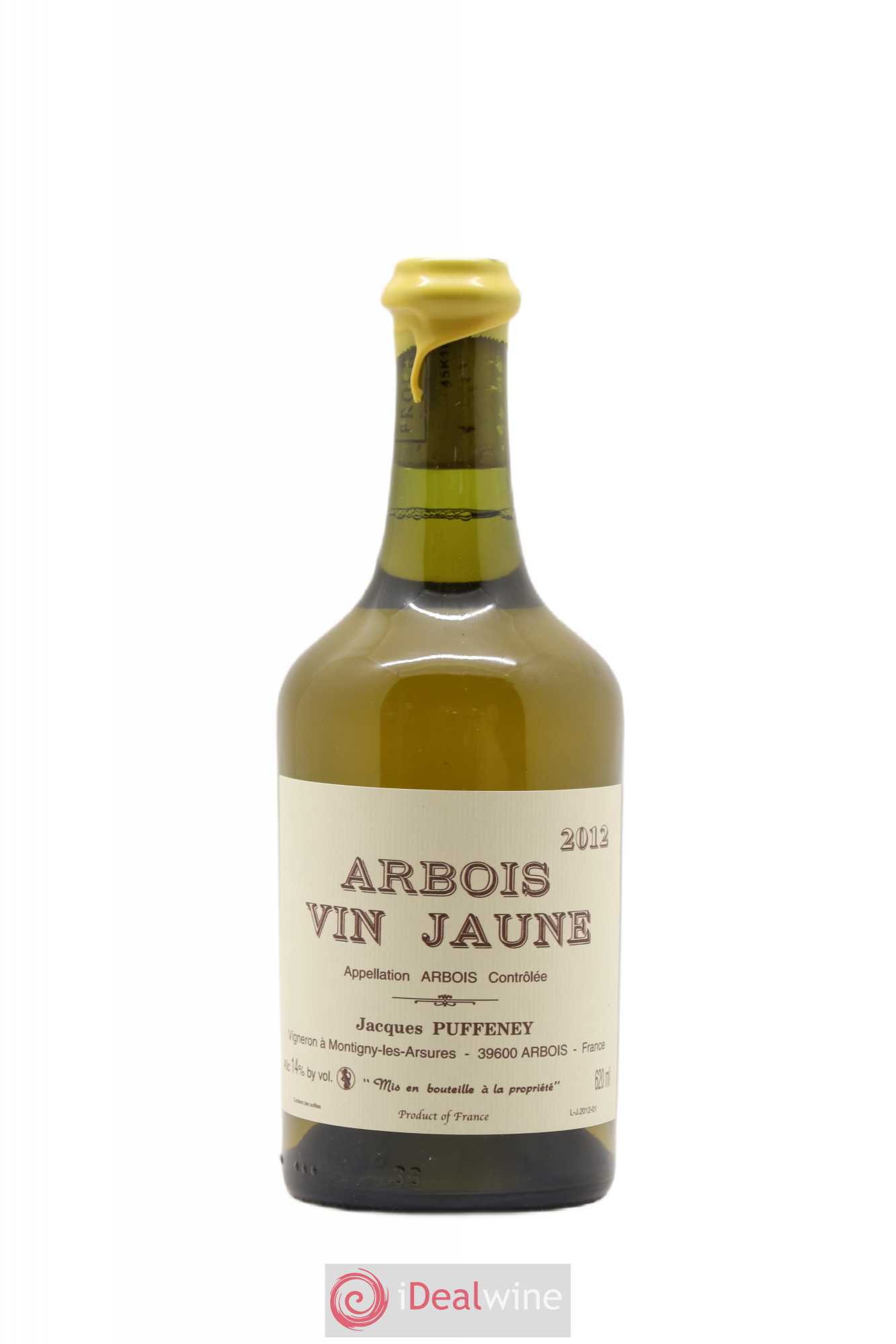 Arbois Vin Jaune Jacques Puffeney 2012 - Lot de 1 bouteille - 0