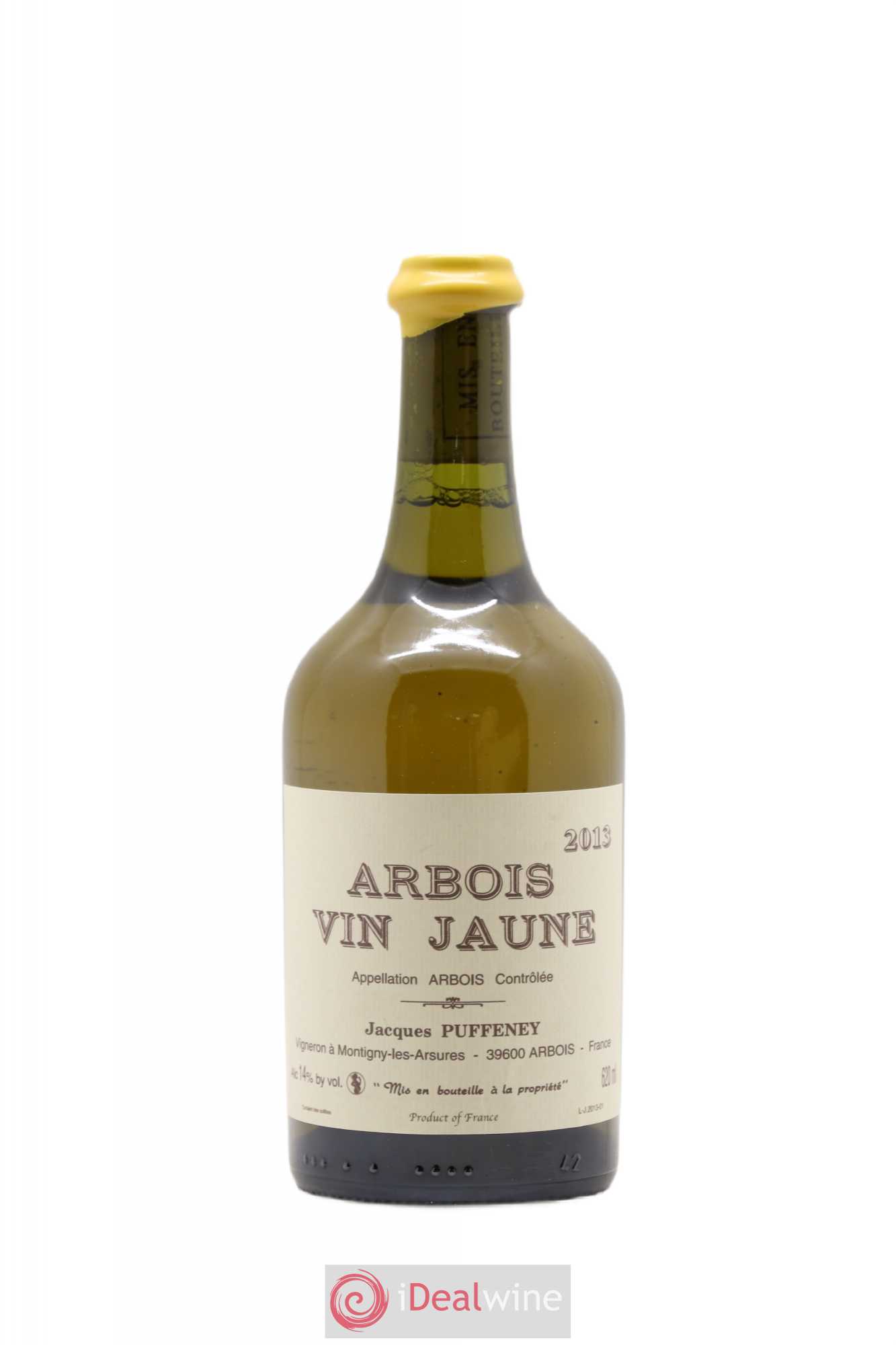 Arbois Vin Jaune Jacques Puffeney 2013 - Lot de 1 bouteille - 0