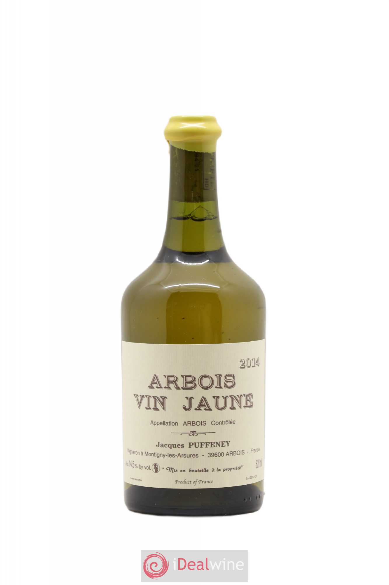 Arbois Vin Jaune Jacques Puffeney 2014 - Lot de 1 bouteille - 0