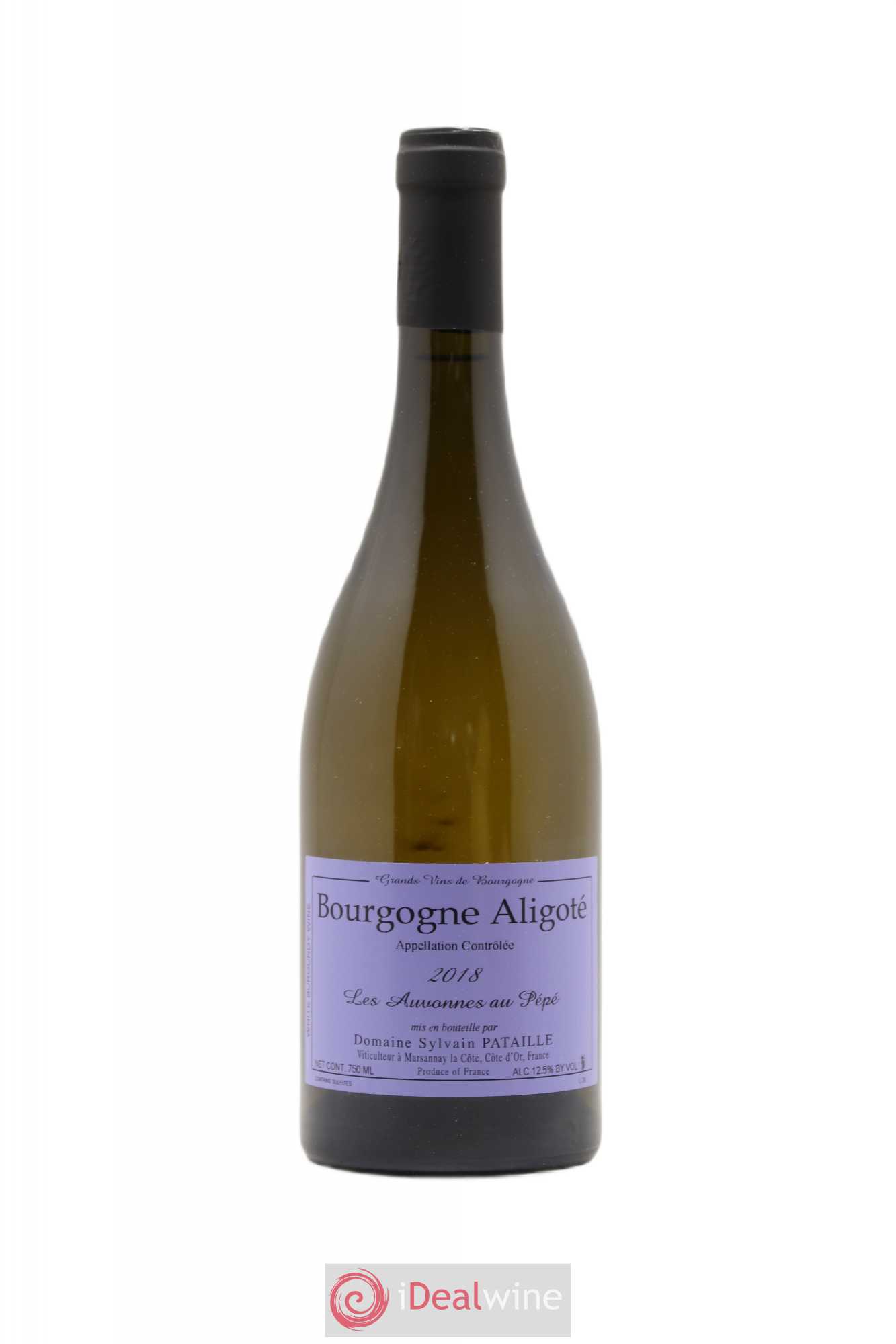 Bourgogne Aligoté Les Auvonnes au Pépé Sylvain Pataille 2018 - Posten von 1 Flasche - 0