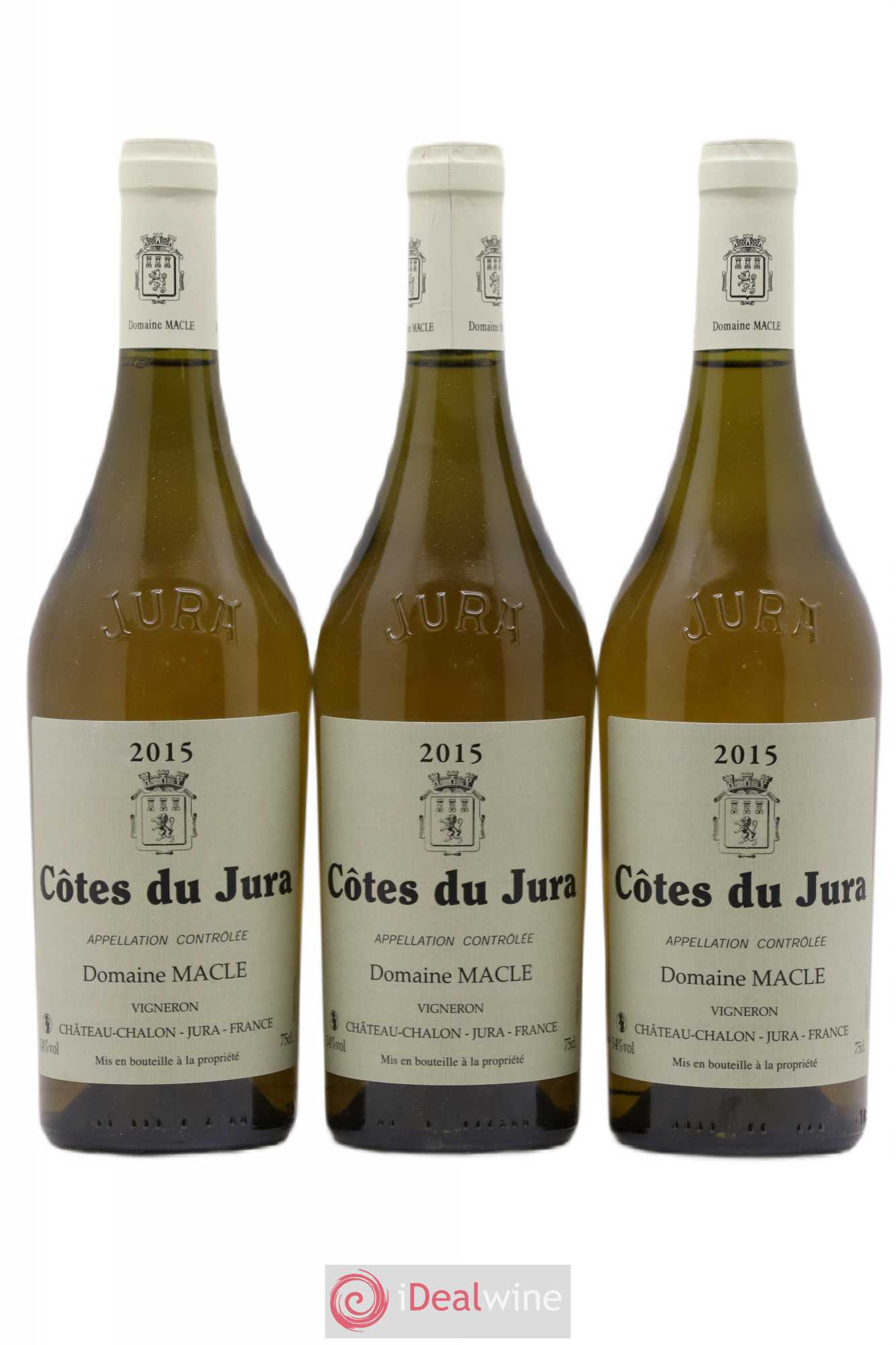 Côtes du Jura Jean Macle 2015 - Lot de 3 bouteilles - 0